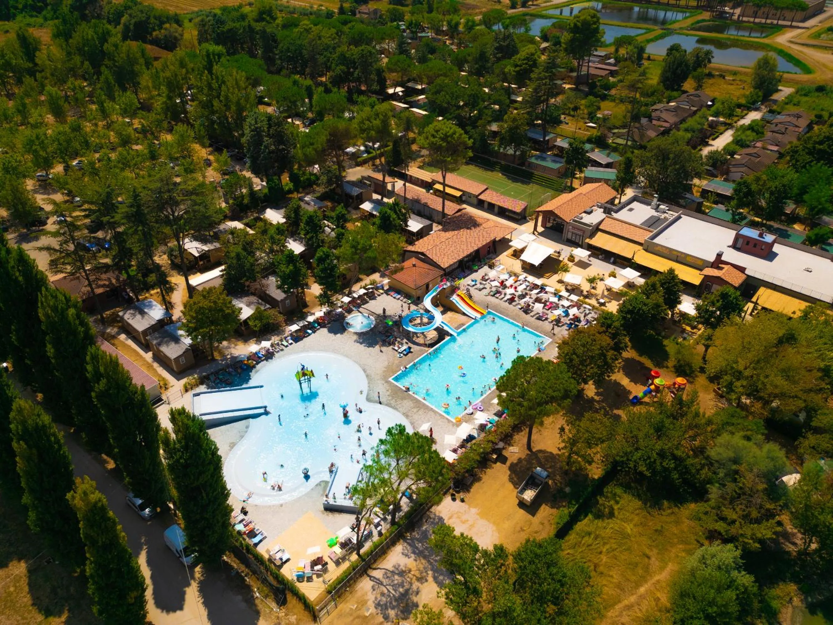 Swimming pool in Trasimeno Glamping Resort