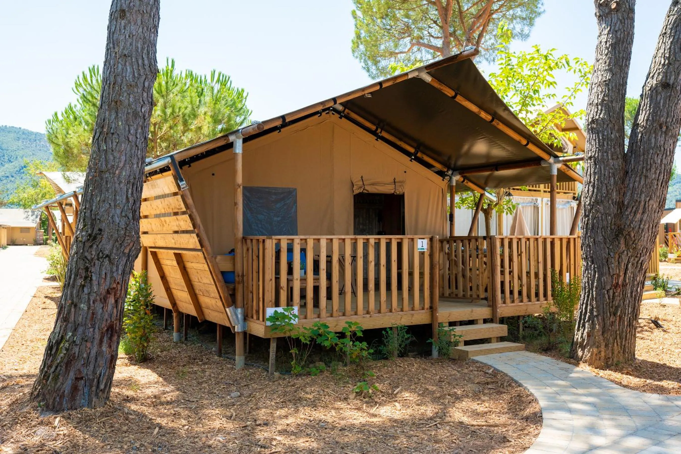 Property building in Trasimeno Glamping Resort