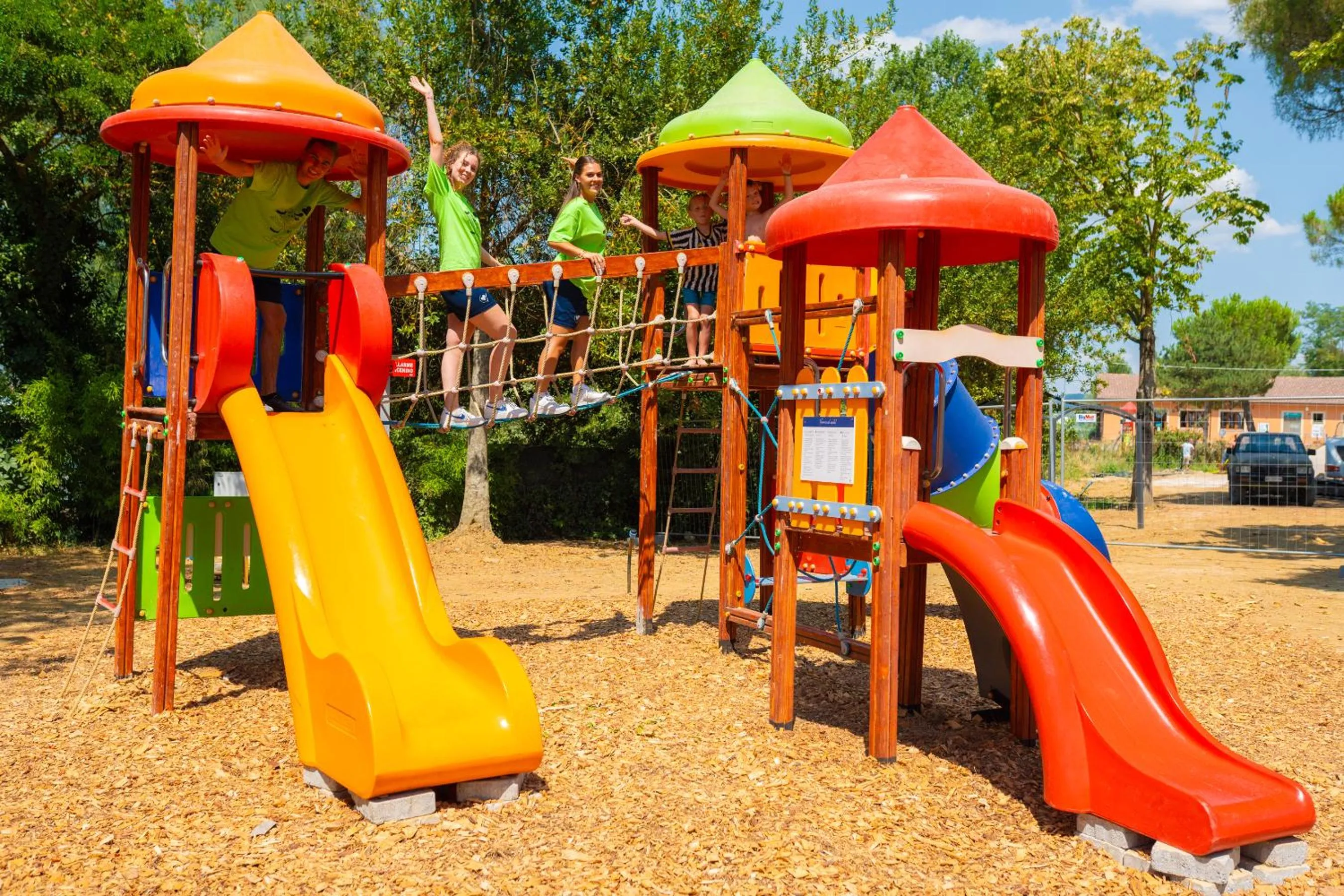 Children play ground in Trasimeno Glamping Resort