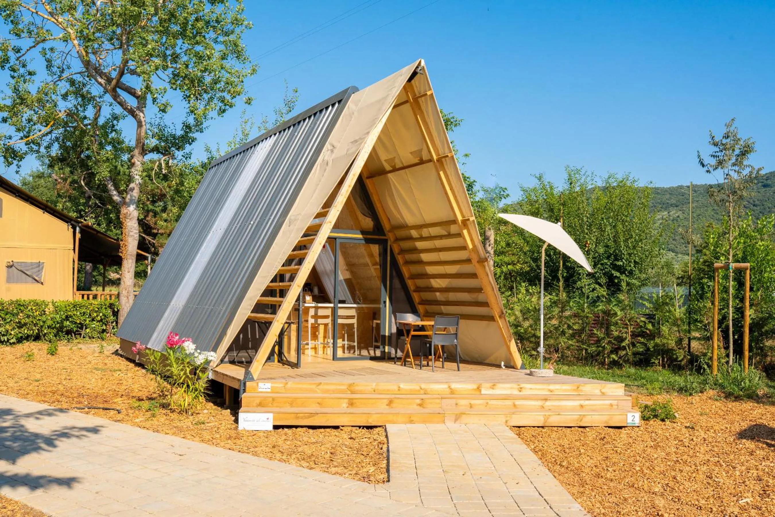 Property building in Trasimeno Glamping Resort