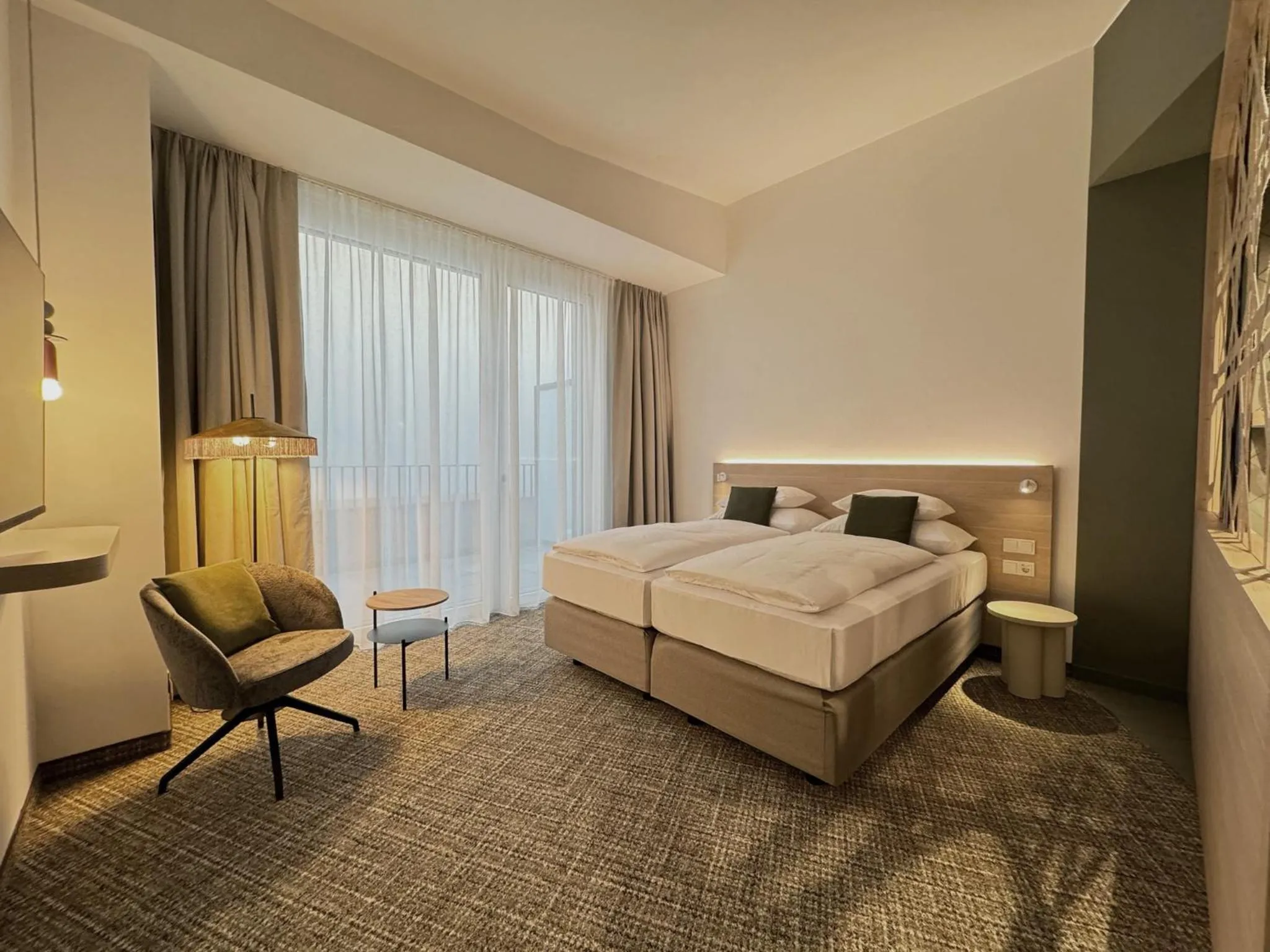 Bed in ARCOTEL AQ Wien