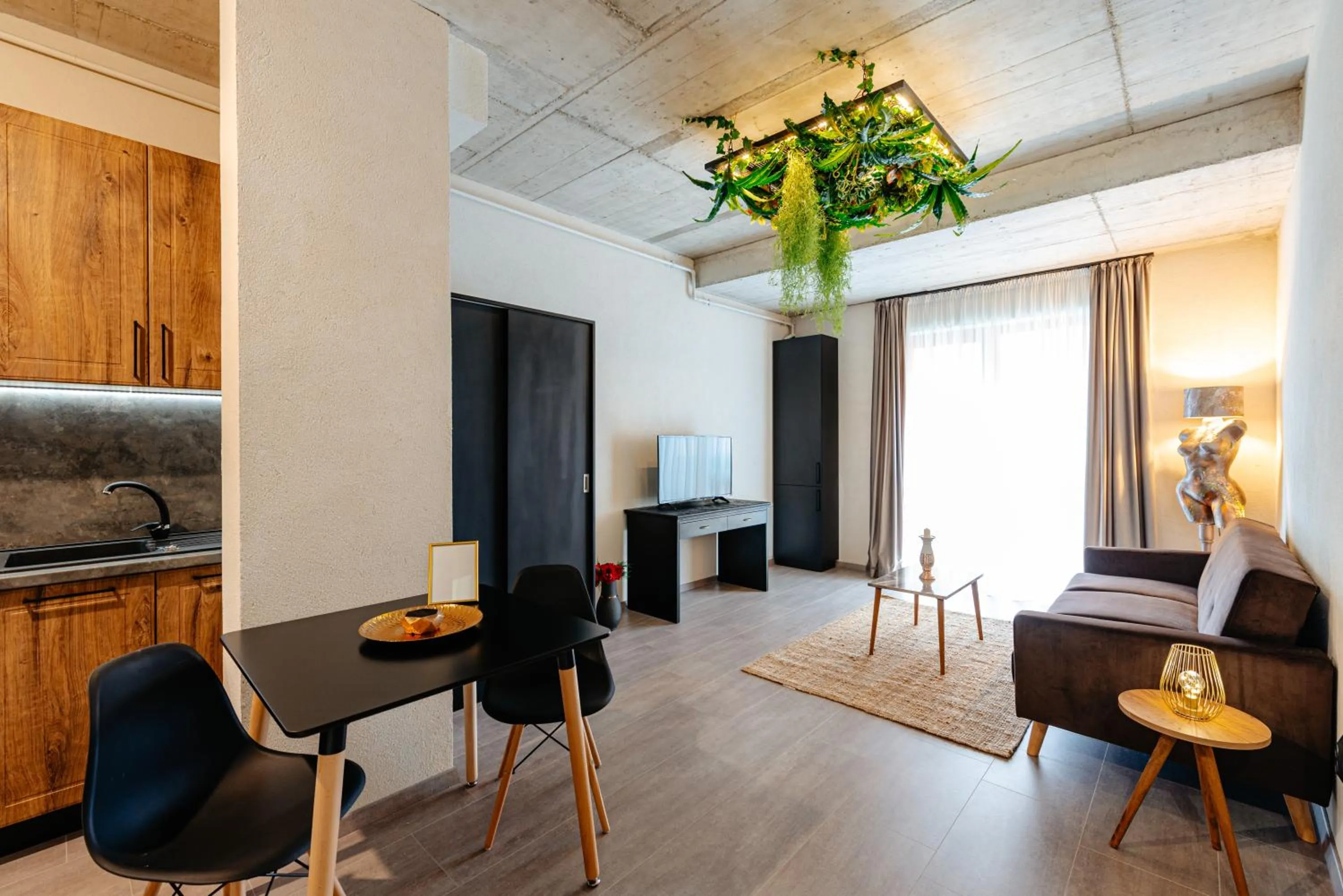 Living room in Centro Accommodation