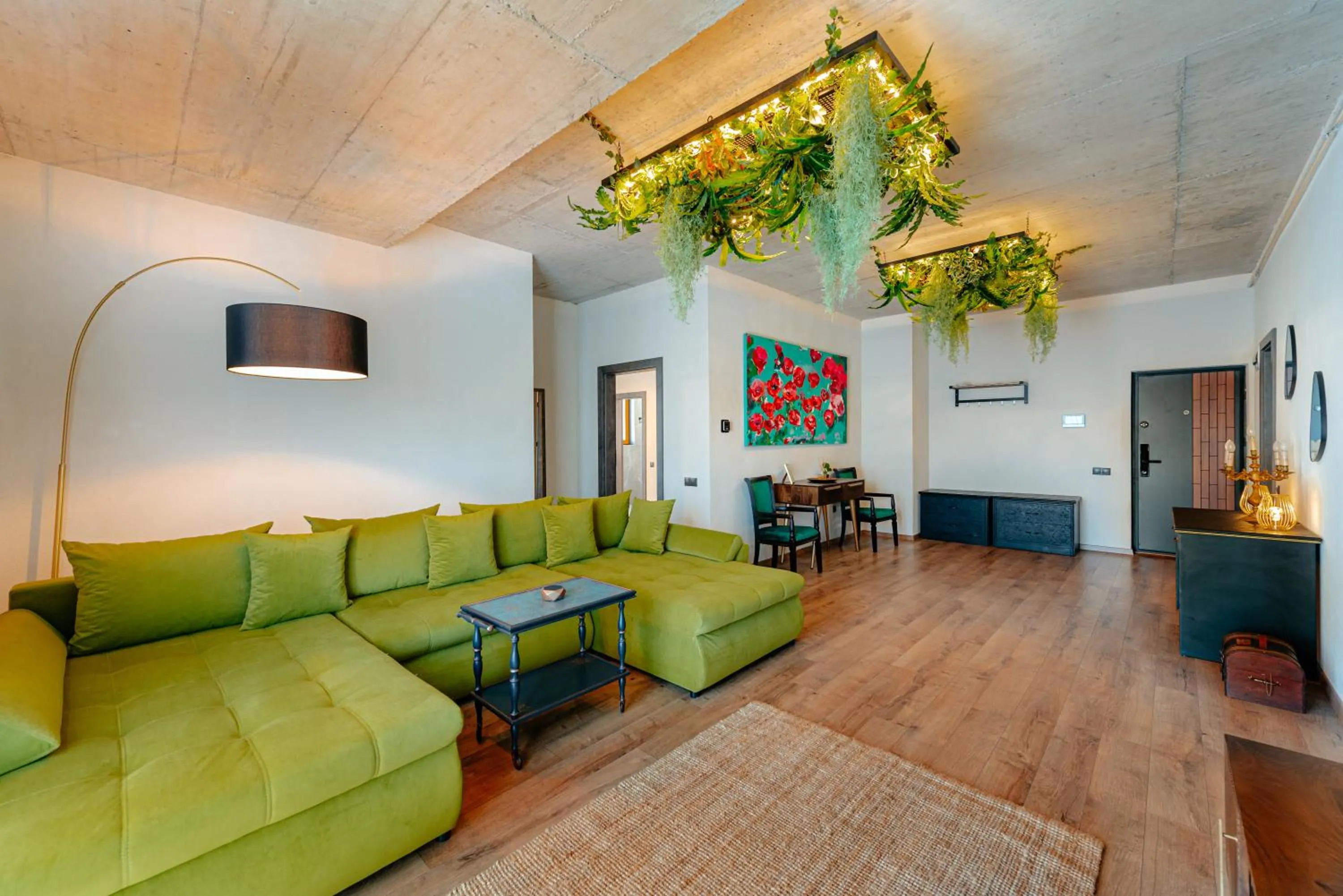 Living room in Centro Accommodation