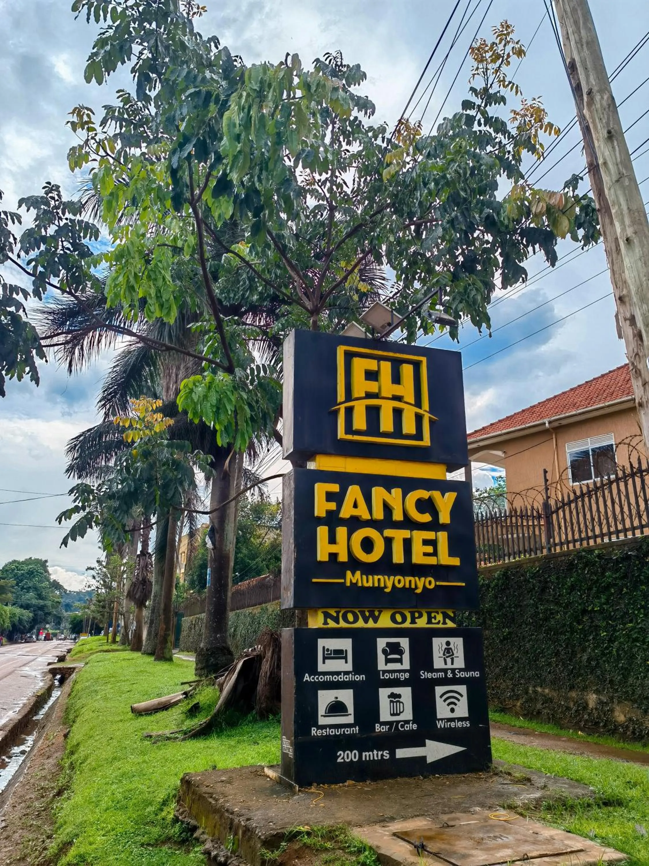 Property building in Fancy Hotel Munyonyo