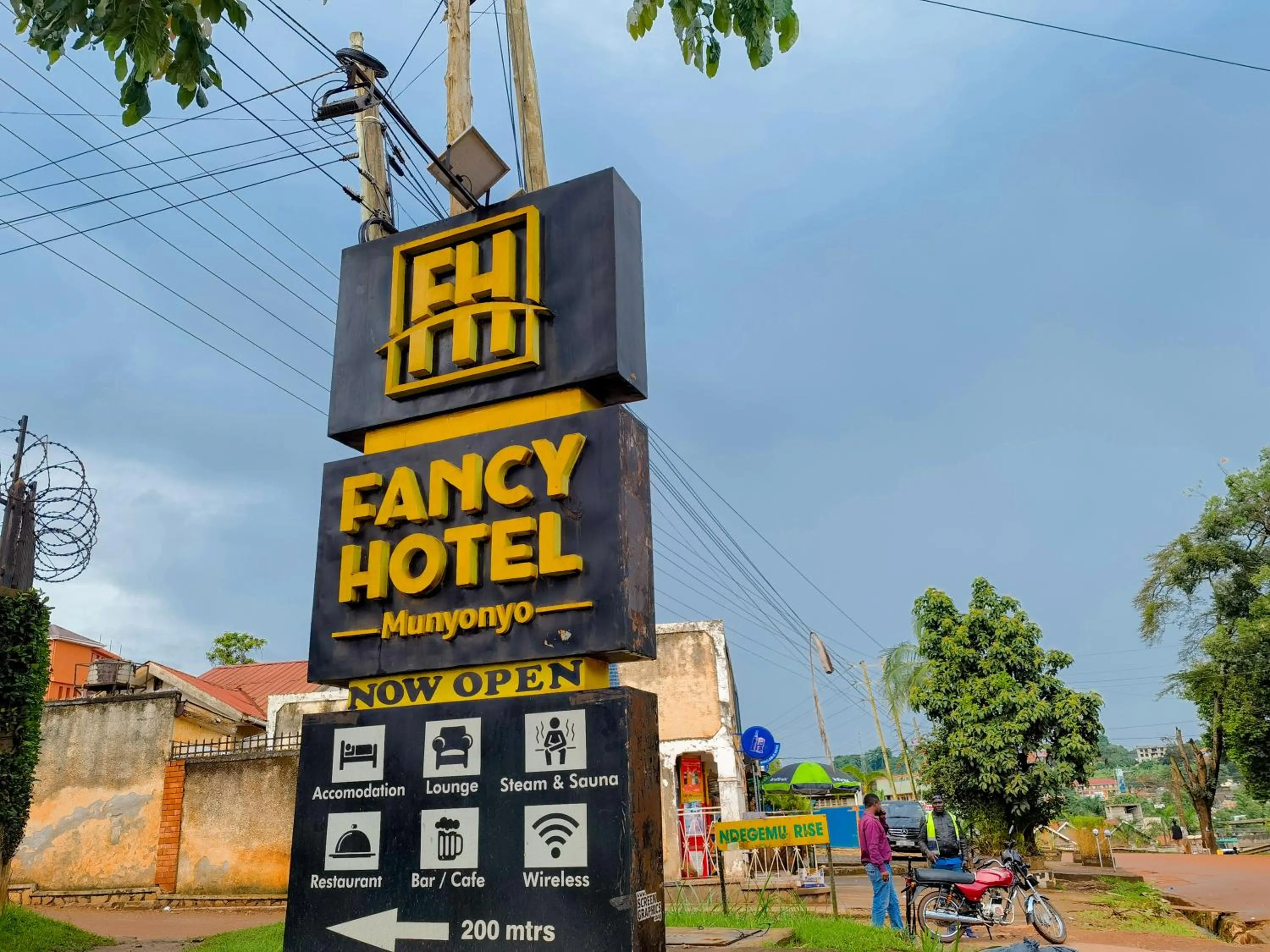 Property building in Fancy Hotel Munyonyo