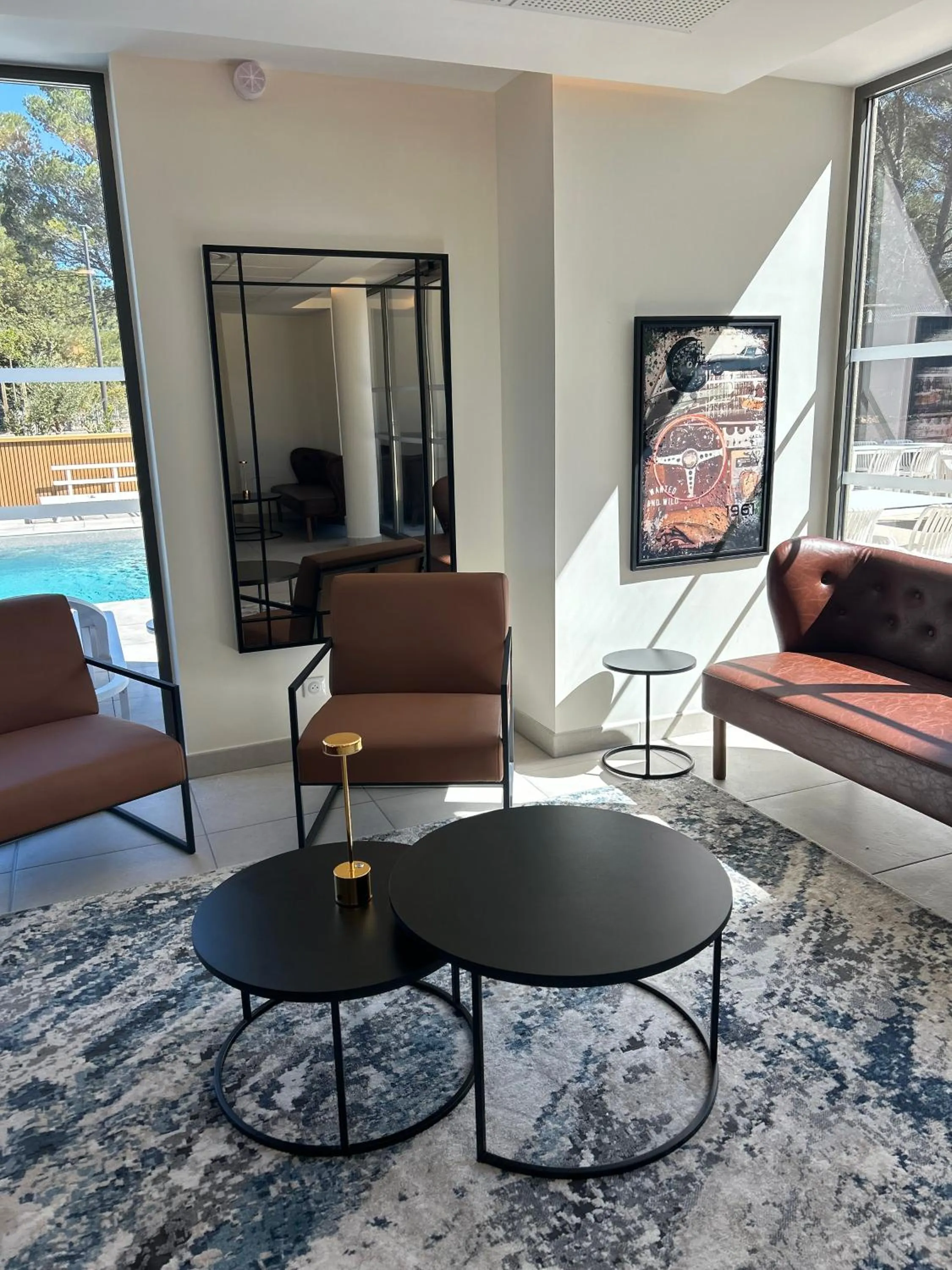 Living room in Adonis le Castellet