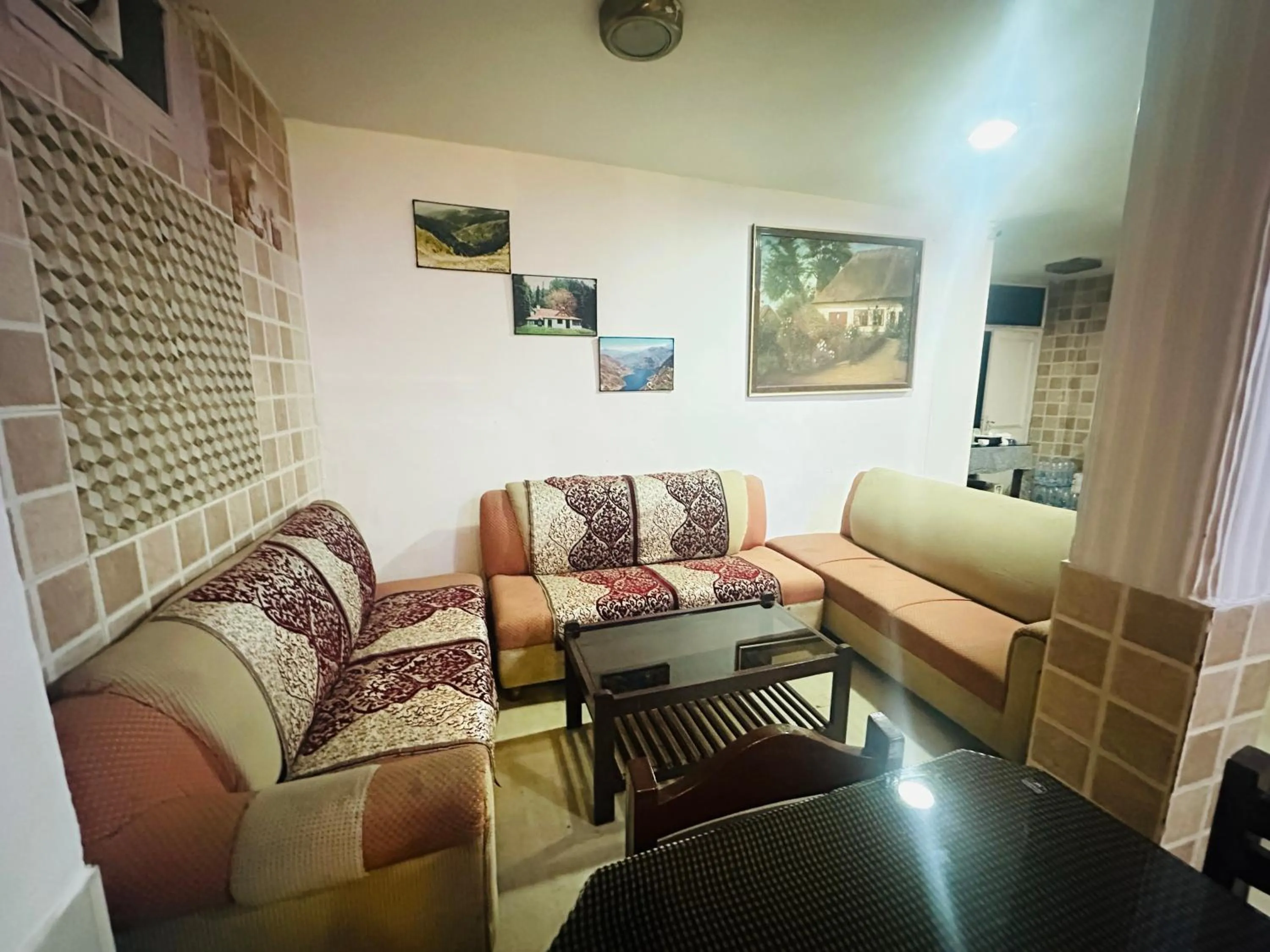 Seating area in Western Nest International