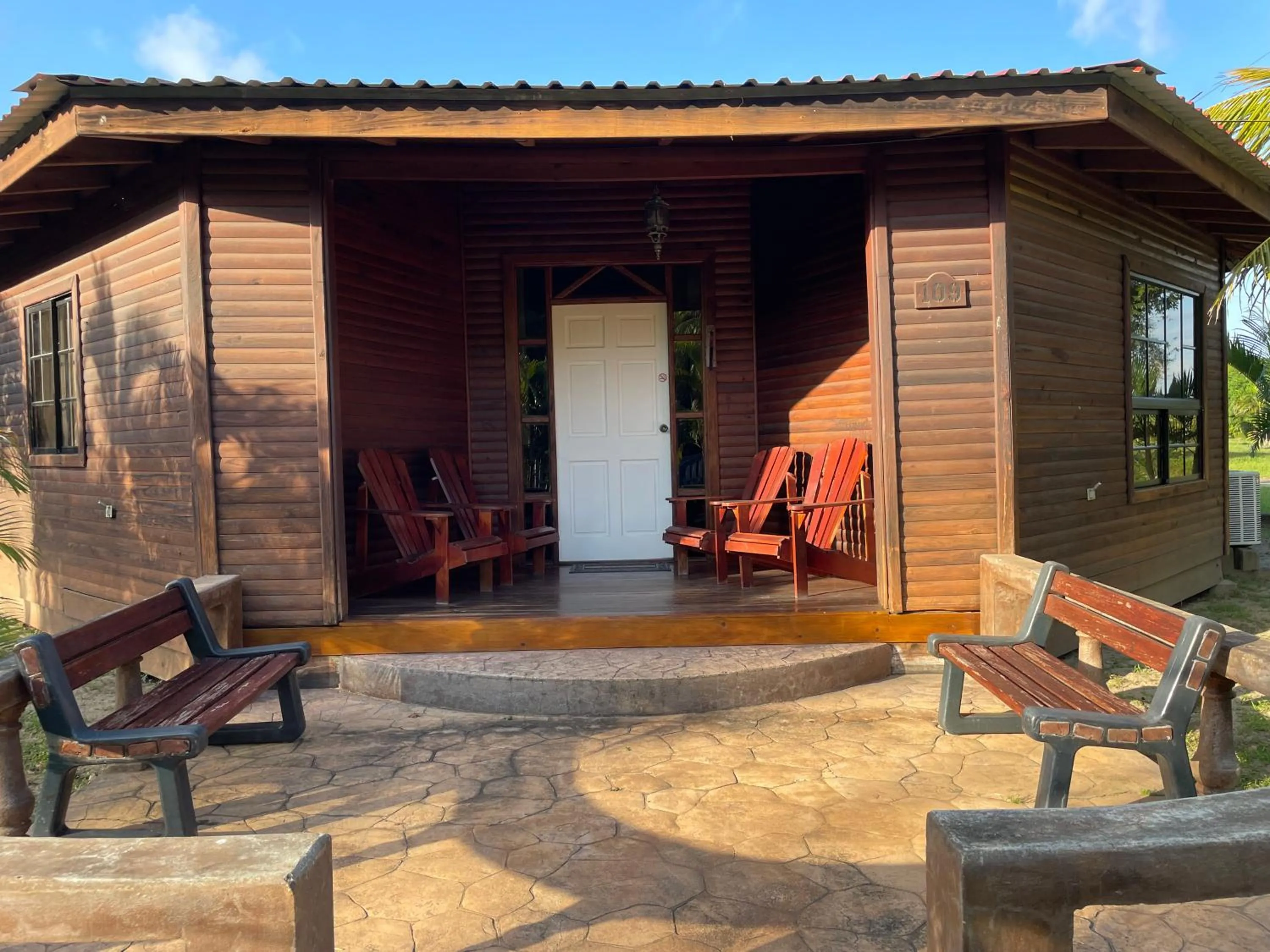 Patio in Honduras Shores Plantations