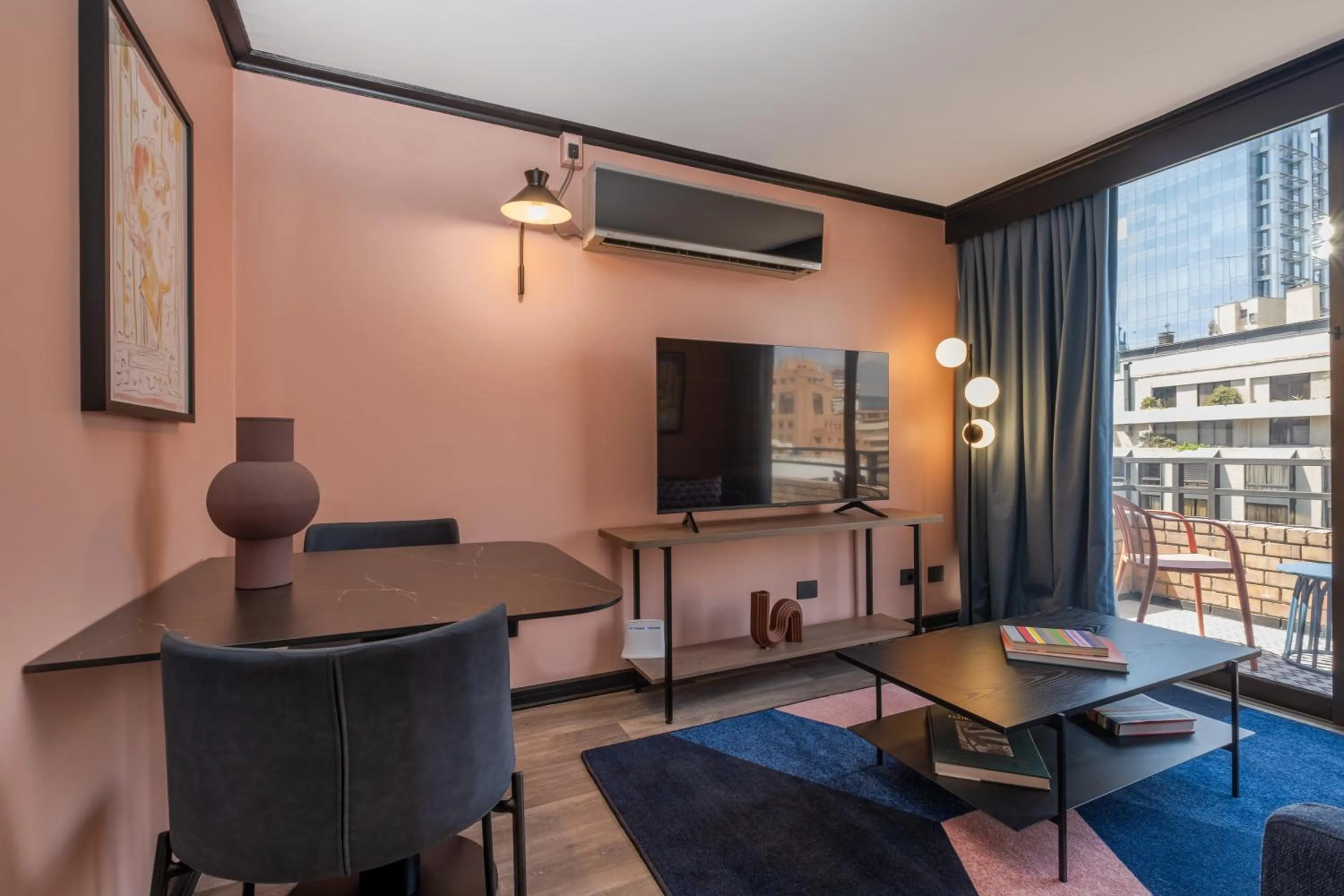 Living room in APT Serviced Apartments Santiago