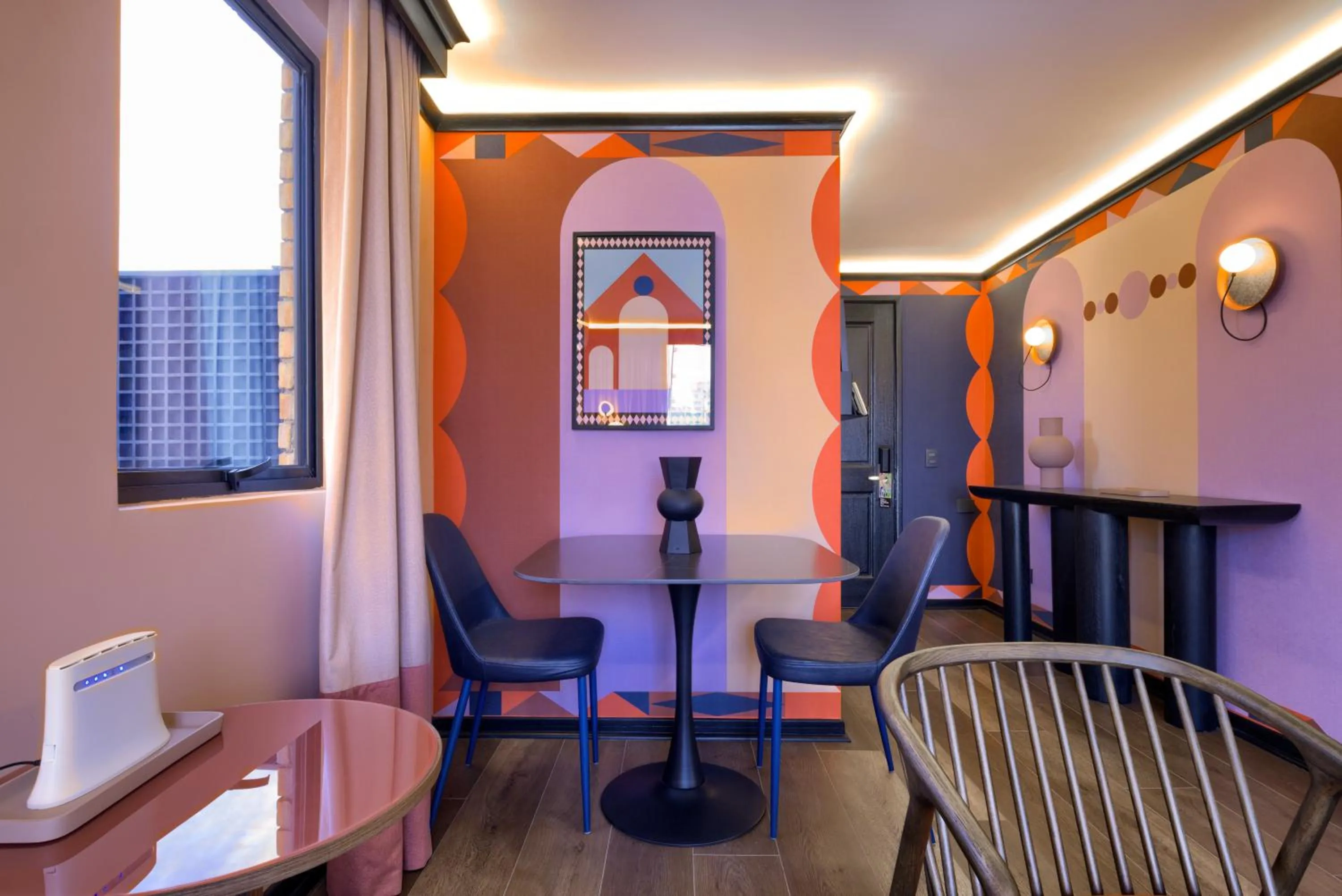 Living room in APT Serviced Apartments Santiago