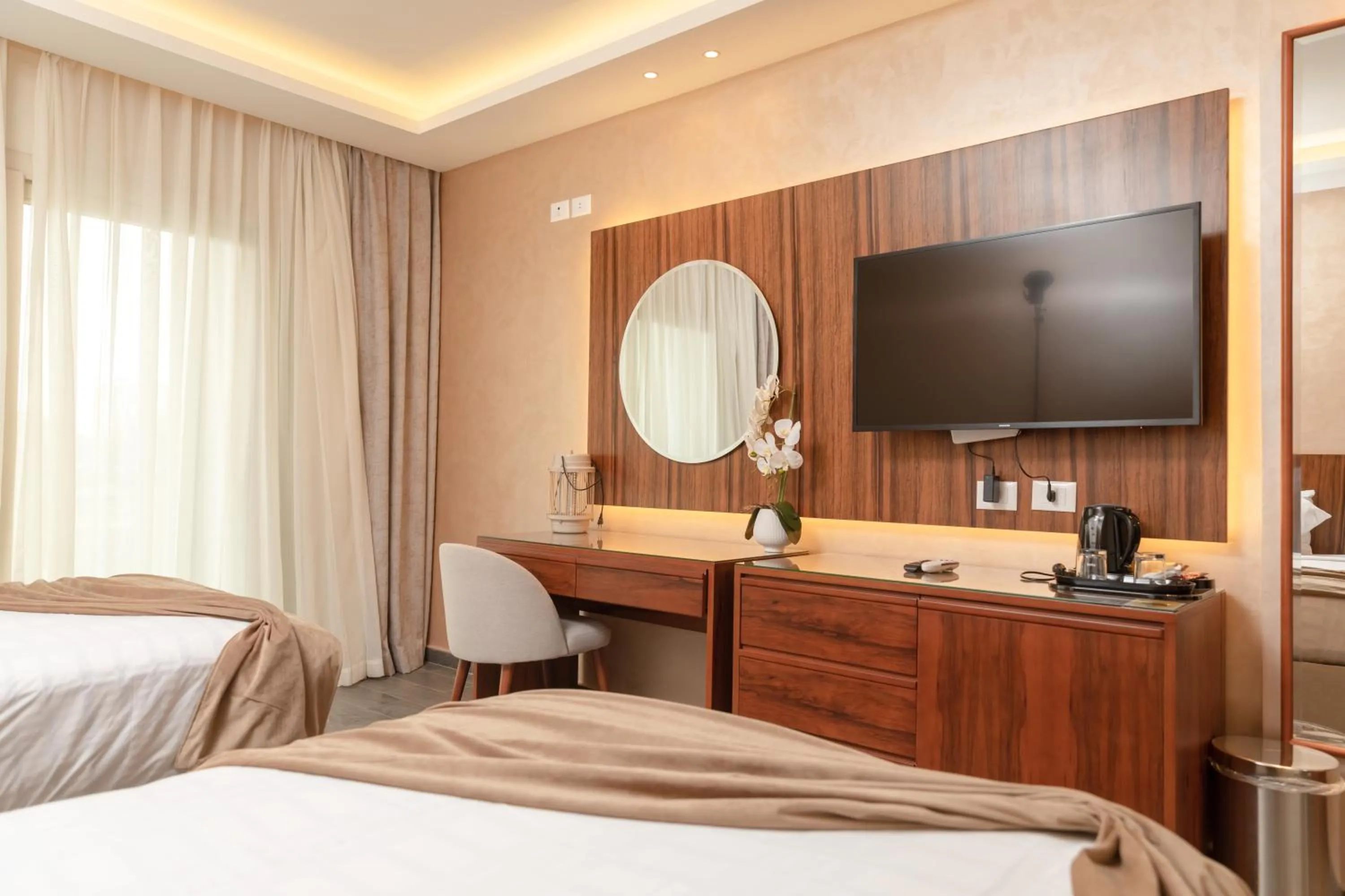 Bed in Nile Club hotel