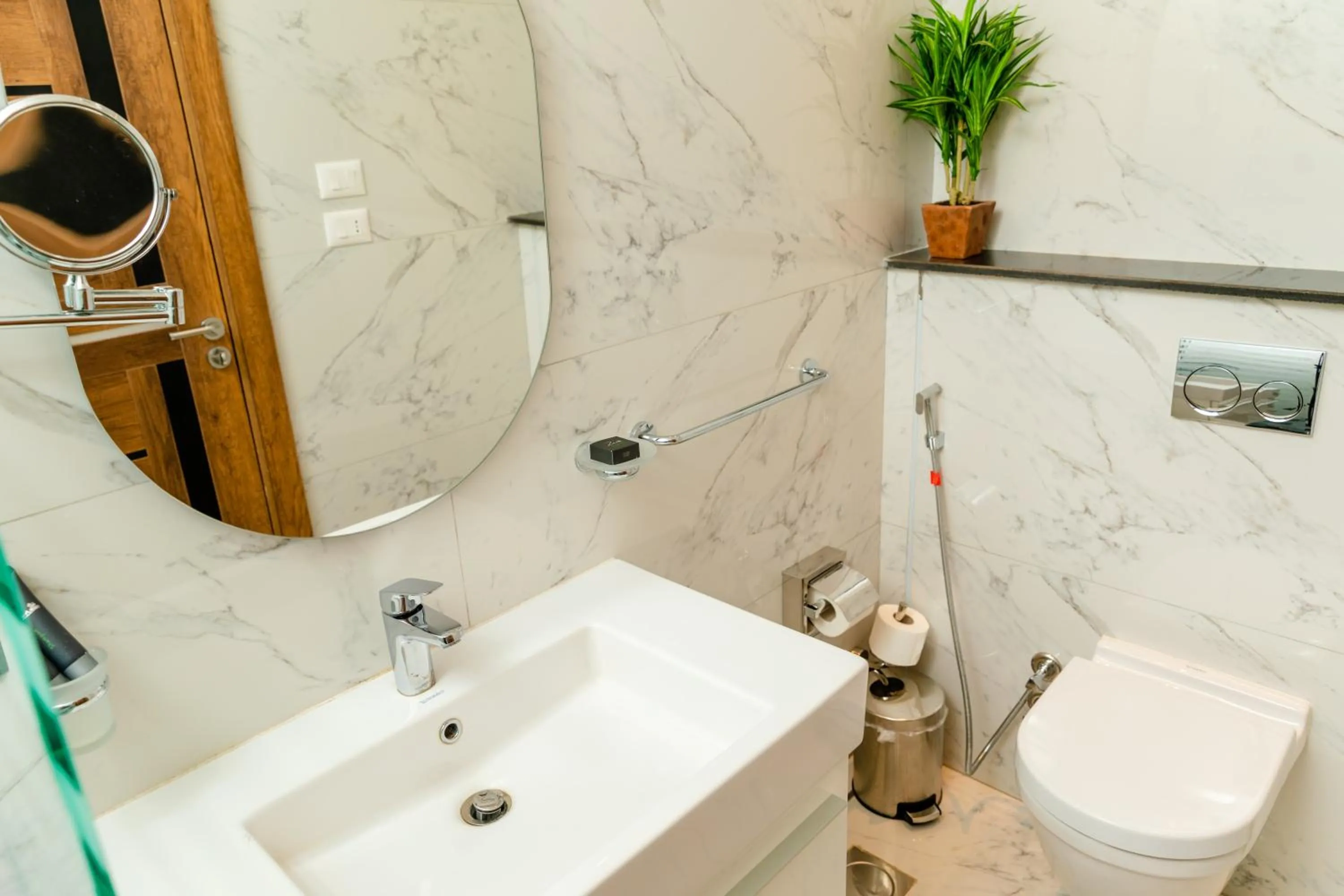 Bathroom in Nile Club hotel