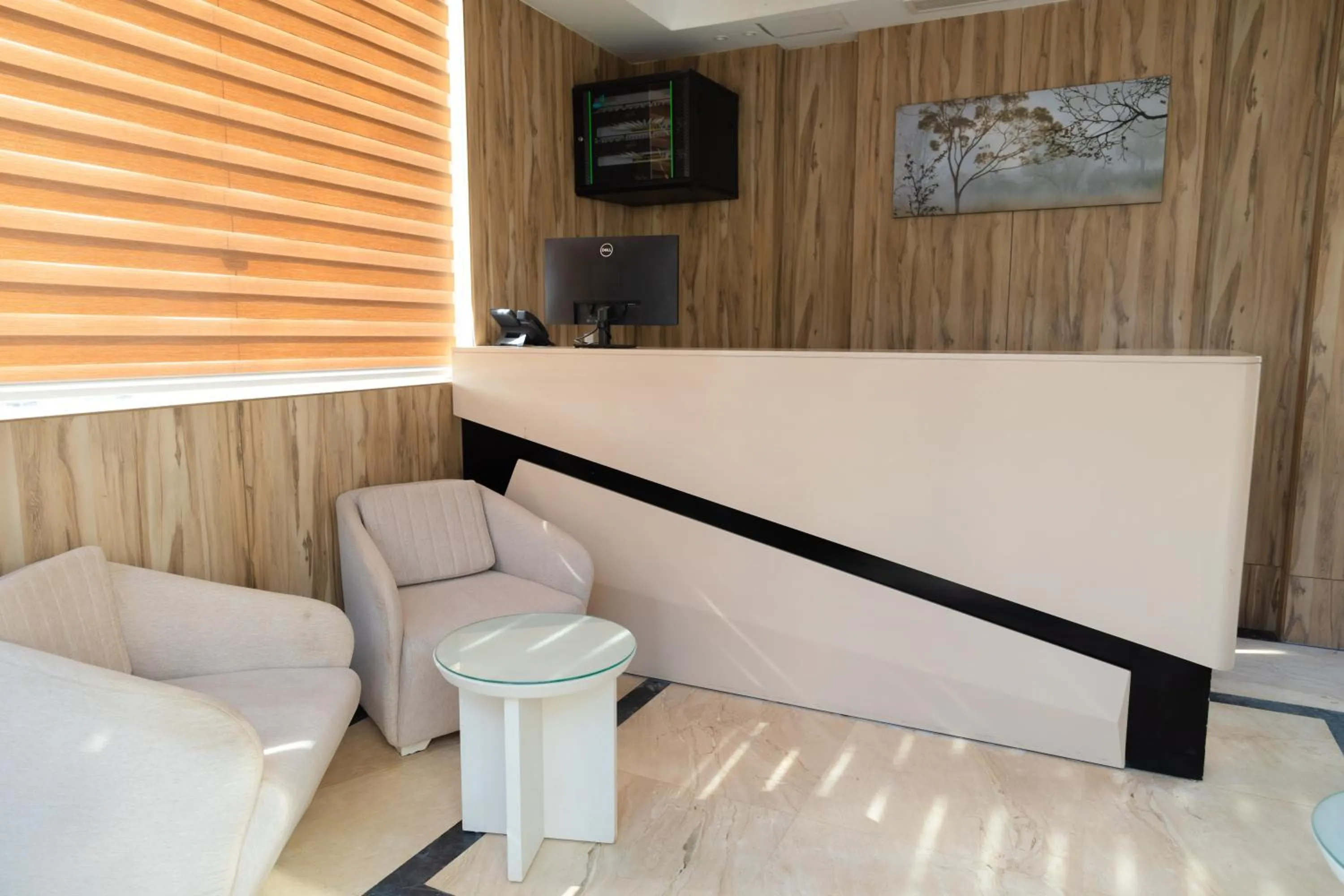 Lobby or reception in Nile Club hotel