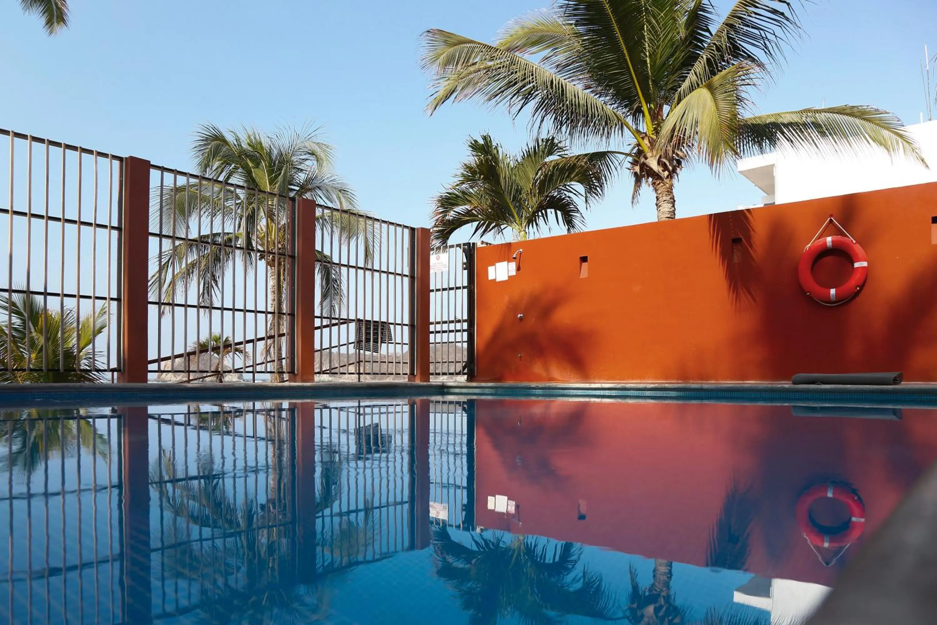Pool view in HOTEL AURELIA