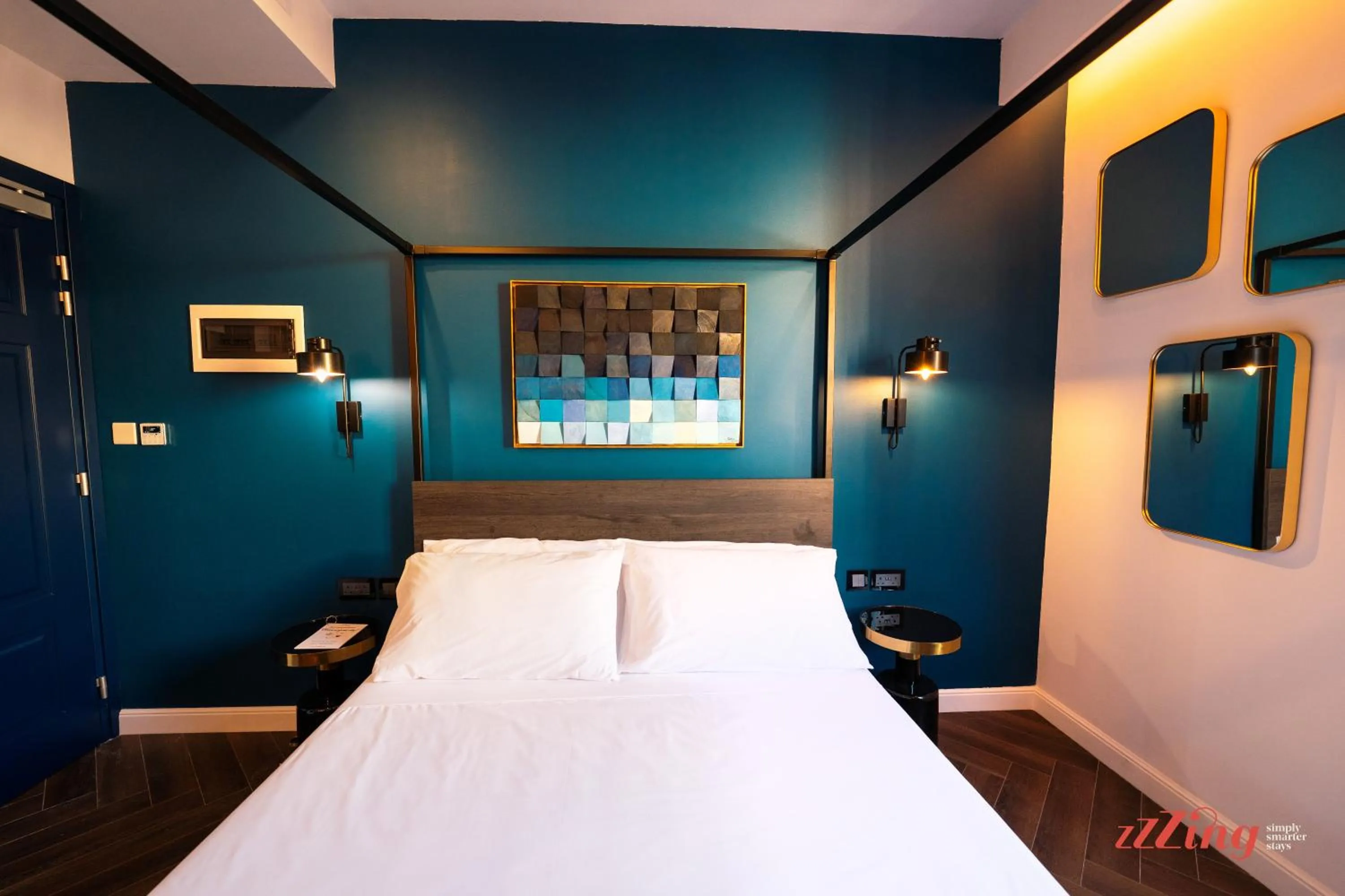 Bed in Avalon Boutique Hotel Valletta