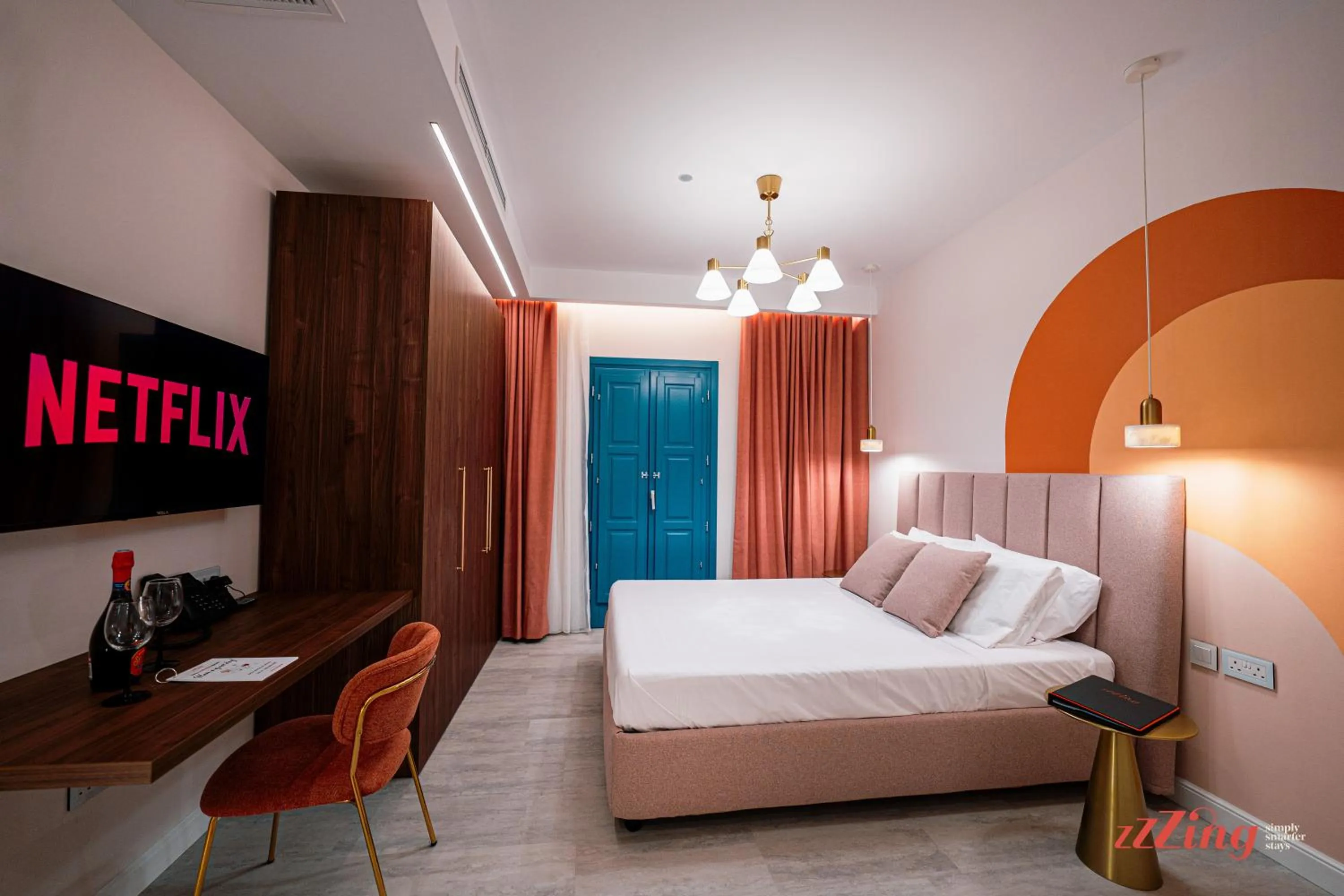 TV and multimedia, Bed in Avalon Boutique Hotel Valletta