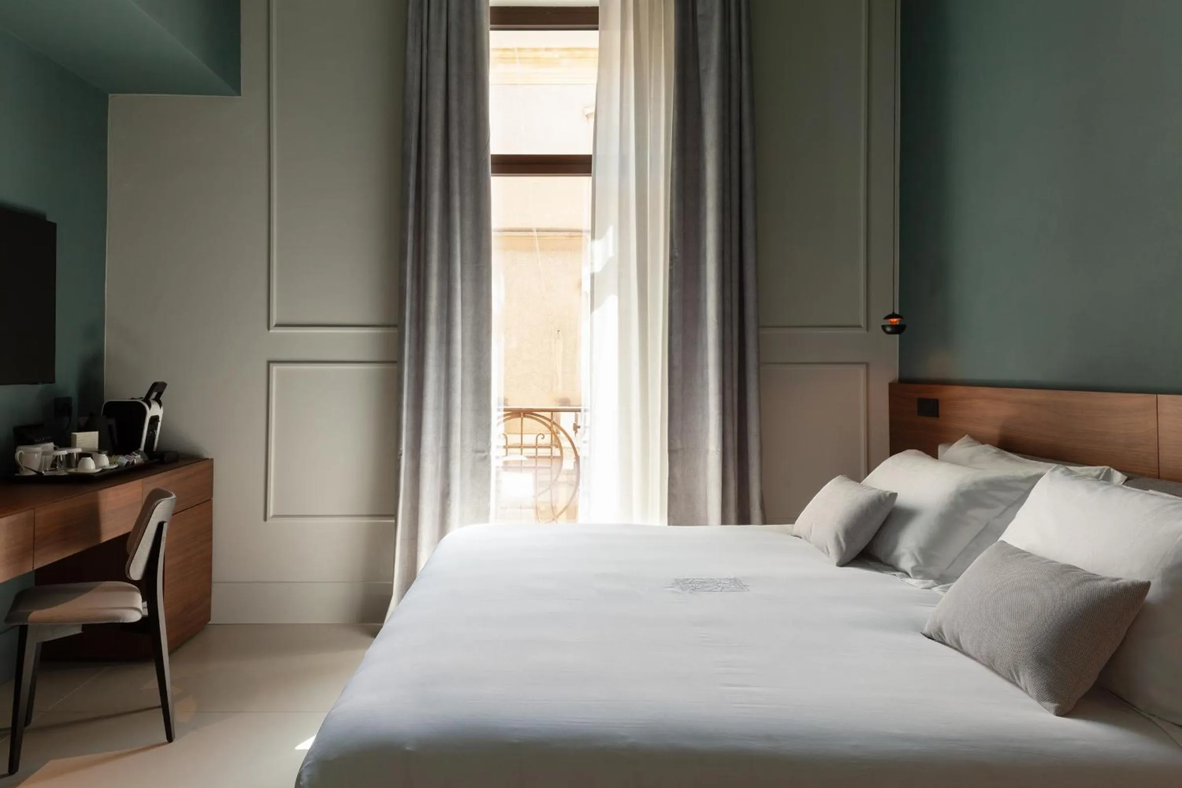 Bedroom, Bed in Palazzo Giusti Lecce - Exclusive Boutique hotel