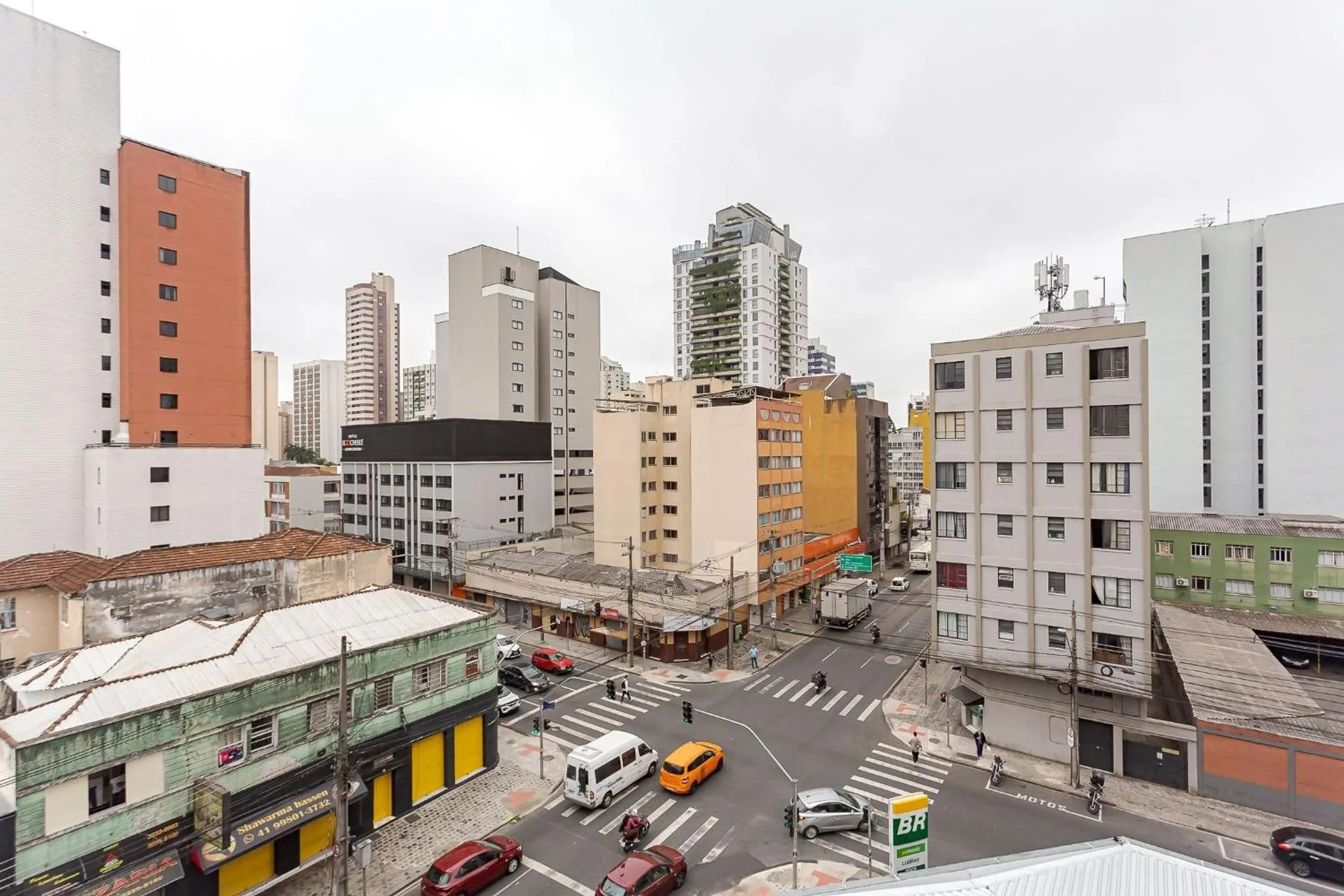 View (from property/room) in Ed. Charlie Chaplin | Prédio no coração de Curitiba | Gonzaga Stays