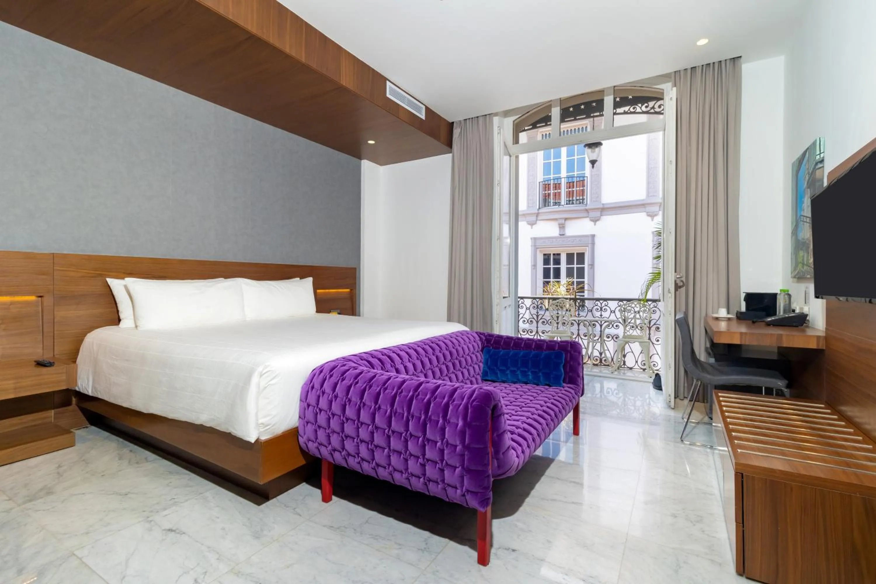 Bed in Hotel San Felipe