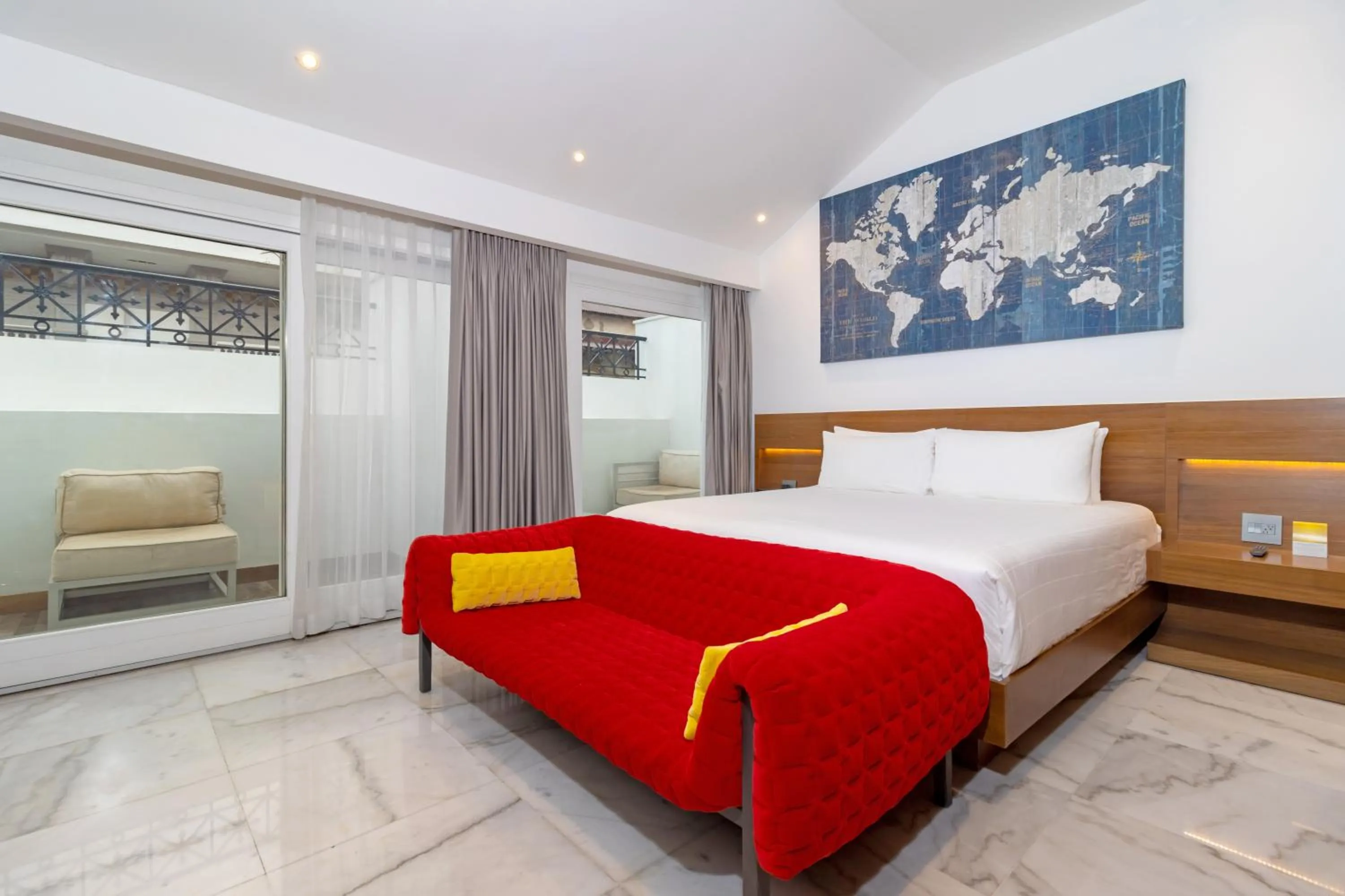 Bed in Hotel San Felipe