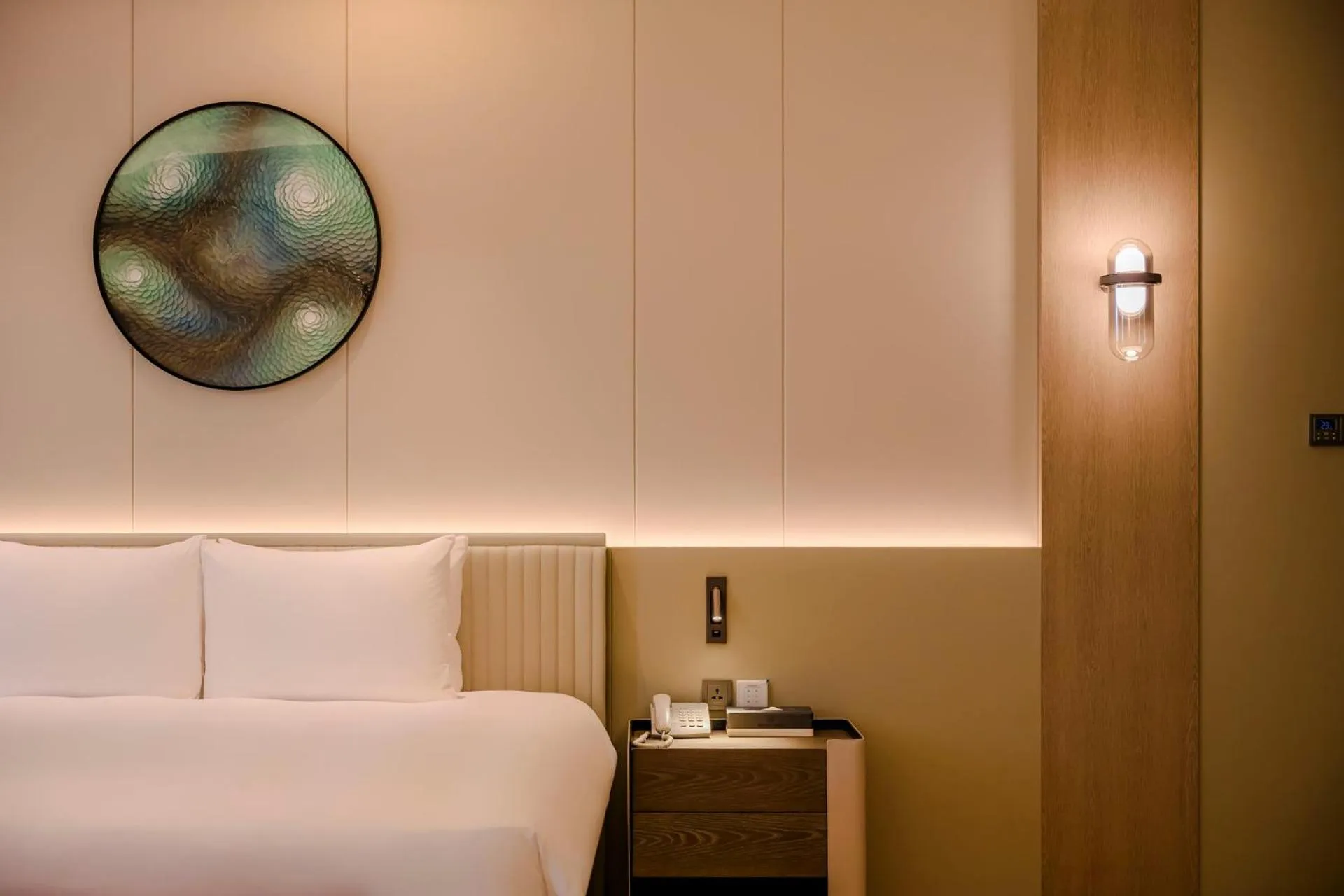 Bed in Jeju Bolton Hotel