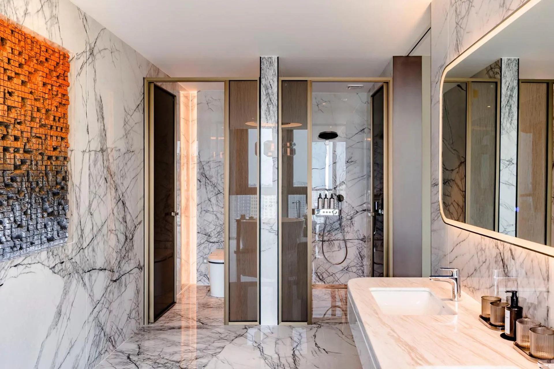 Shower in Jeju Bolton Hotel