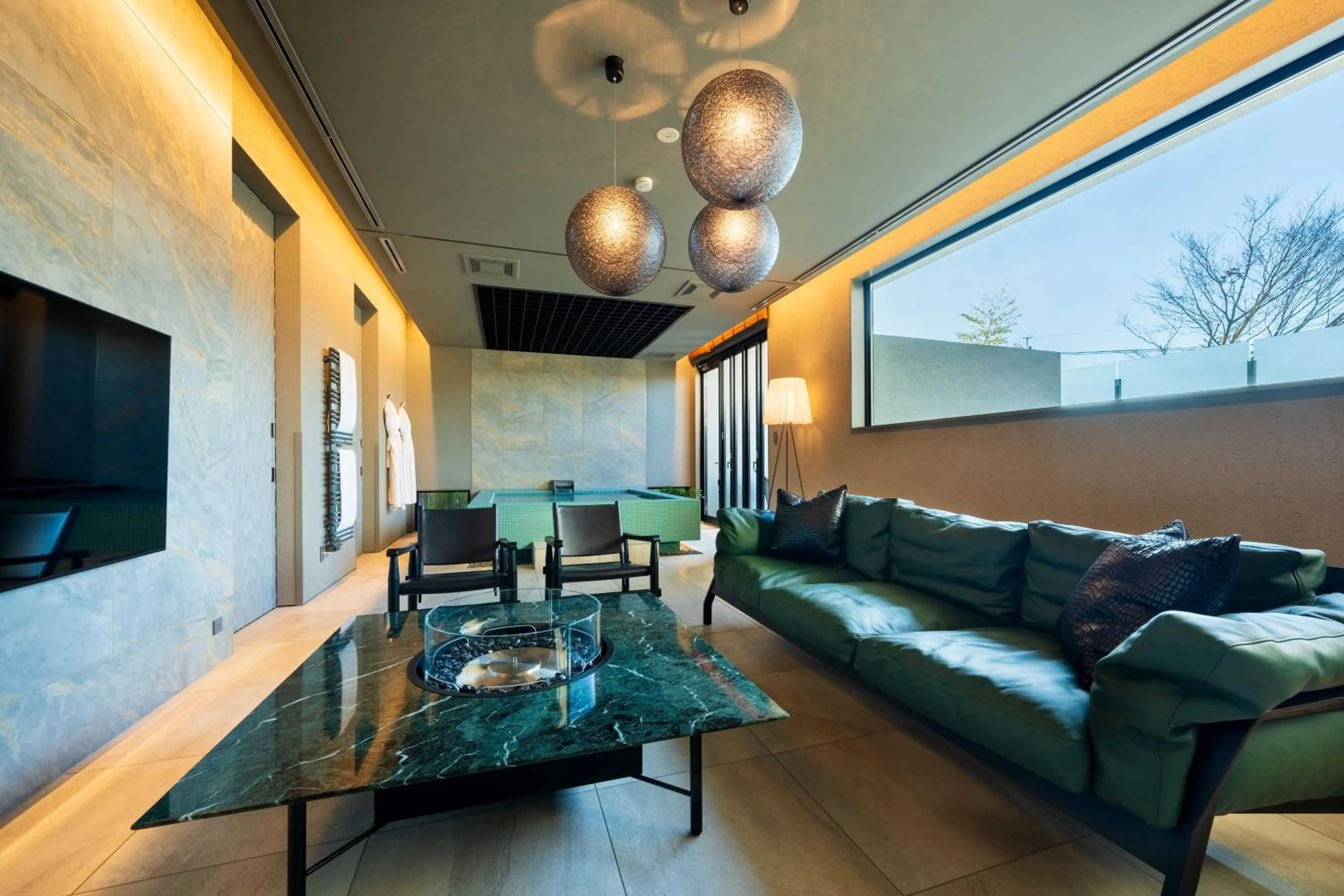 Living room in Gekkoju Yufuin