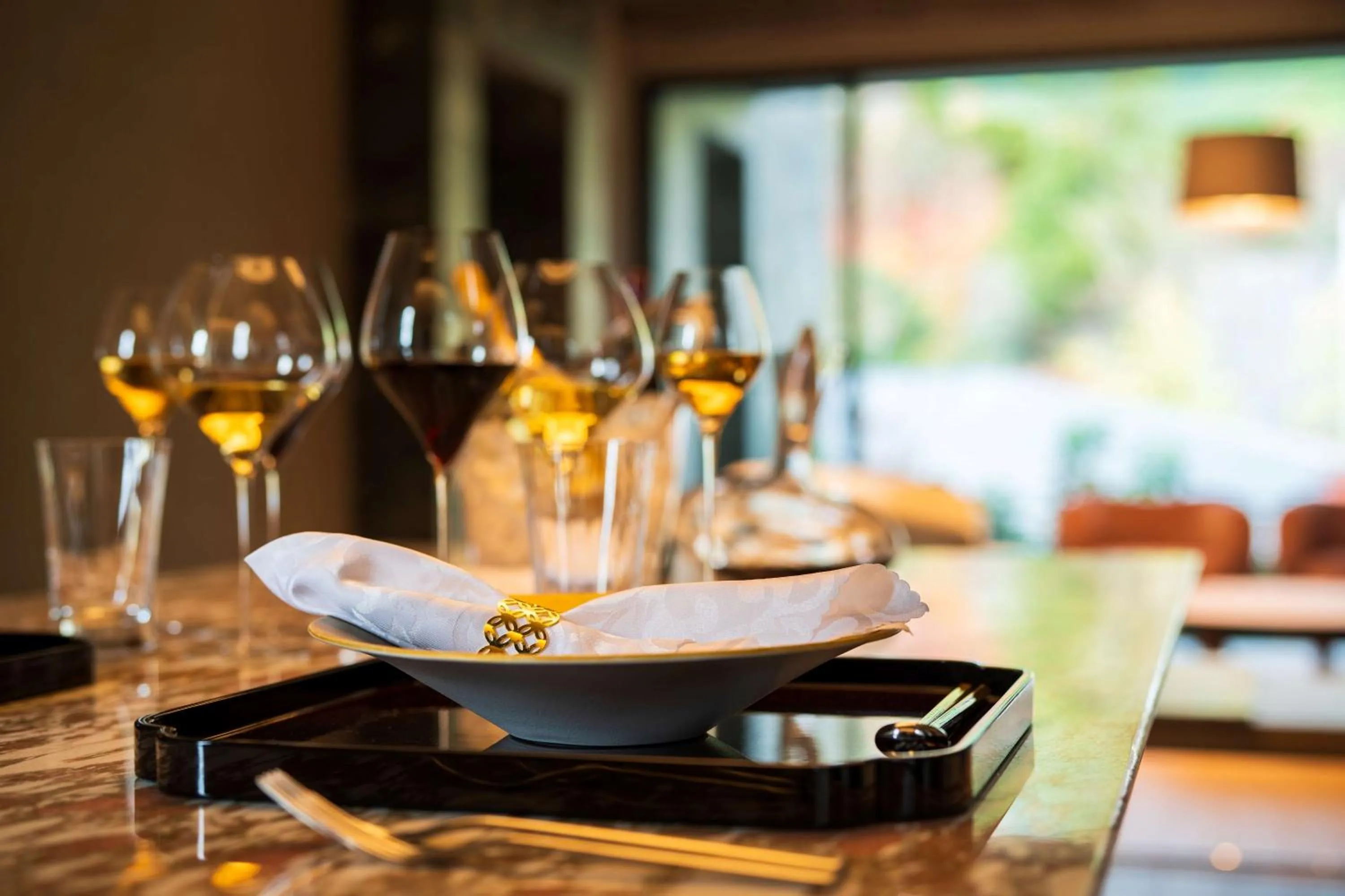 Dining area in Gekkoju Yufuin