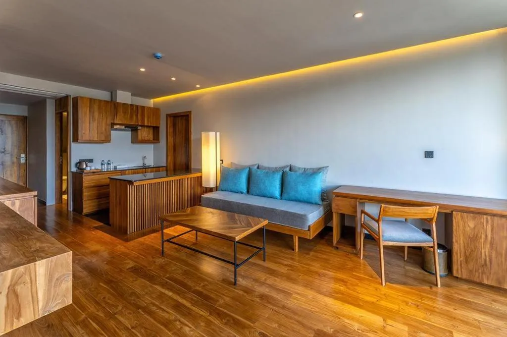 Living room in The Trees, Kandy