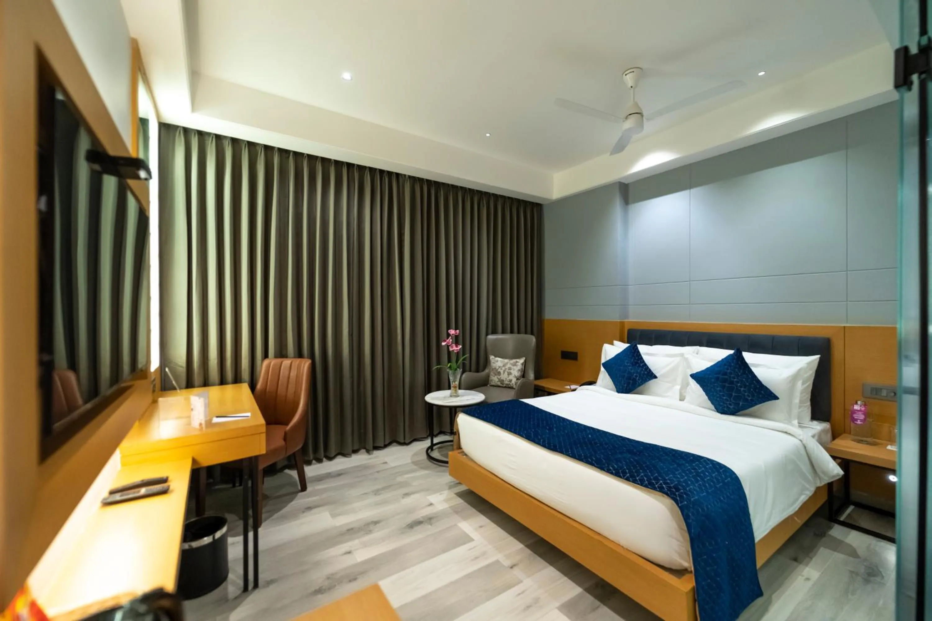 Bed in Regenta Inn Bhavani Nellore By Royal Orchid Hotels
