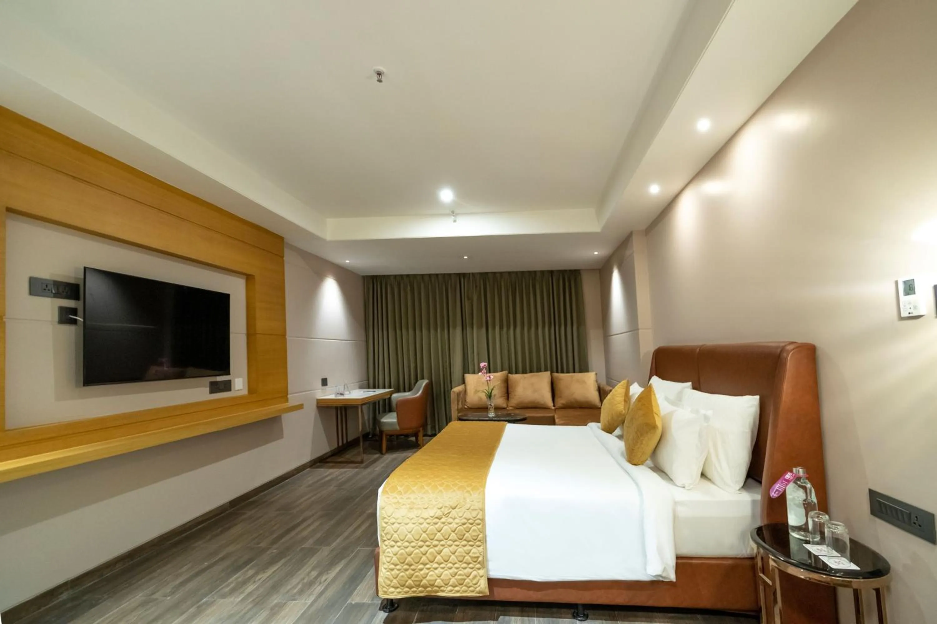 Bed in Regenta Inn Bhavani Nellore By Royal Orchid Hotels
