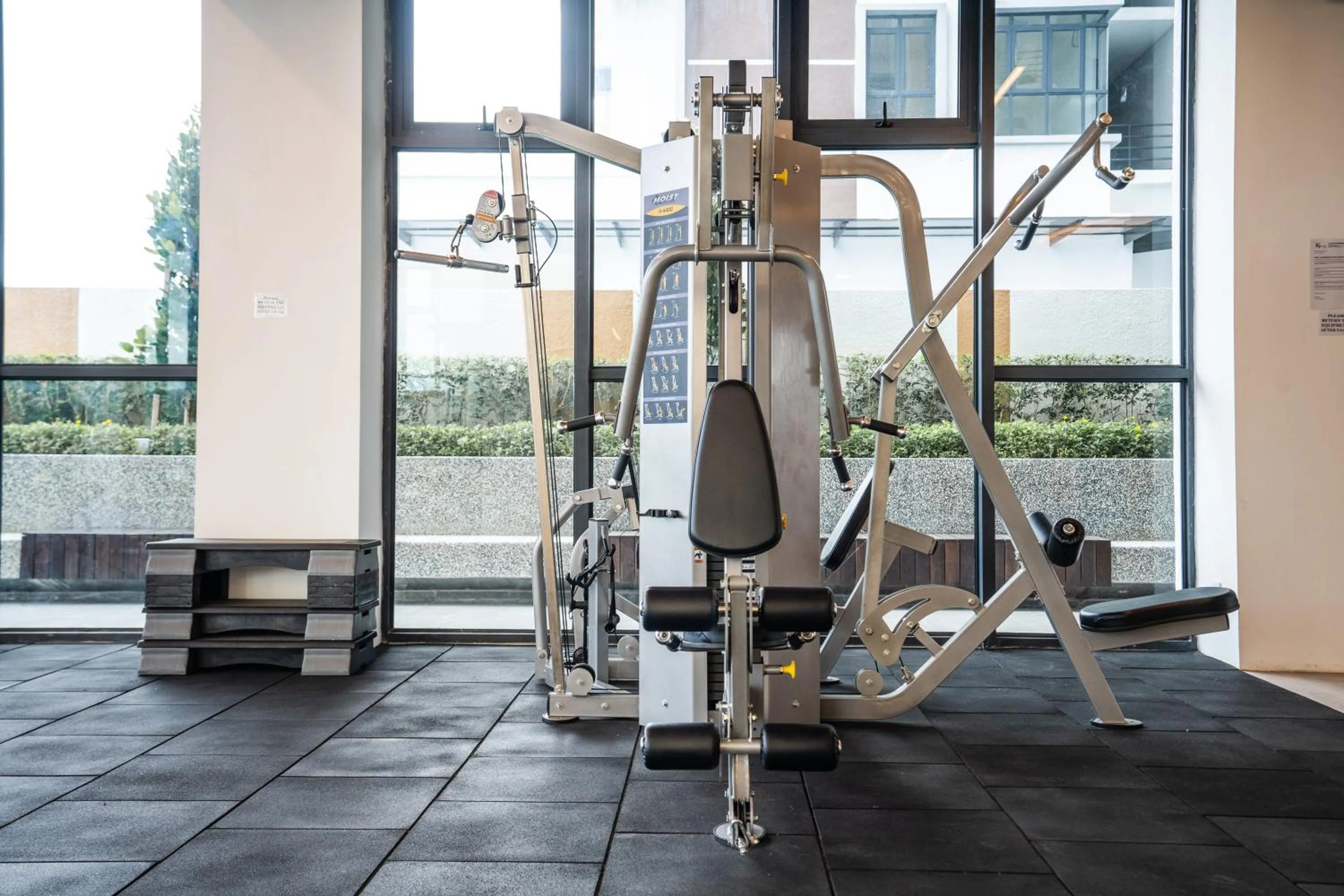 Fitness centre/facilities in K Avenue by CAIRO