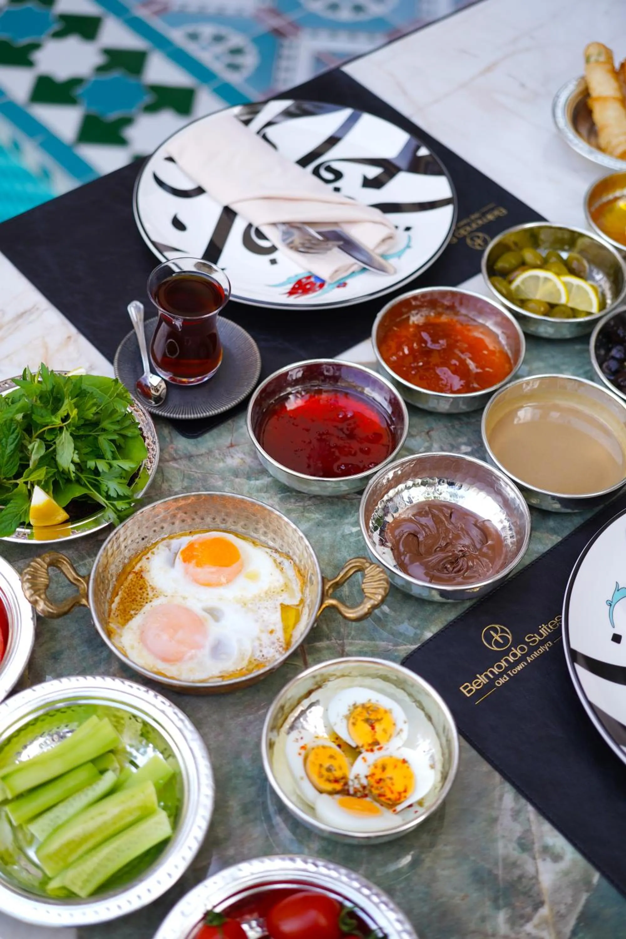 Continental breakfast in Belmondo Suites Old Town Antalya