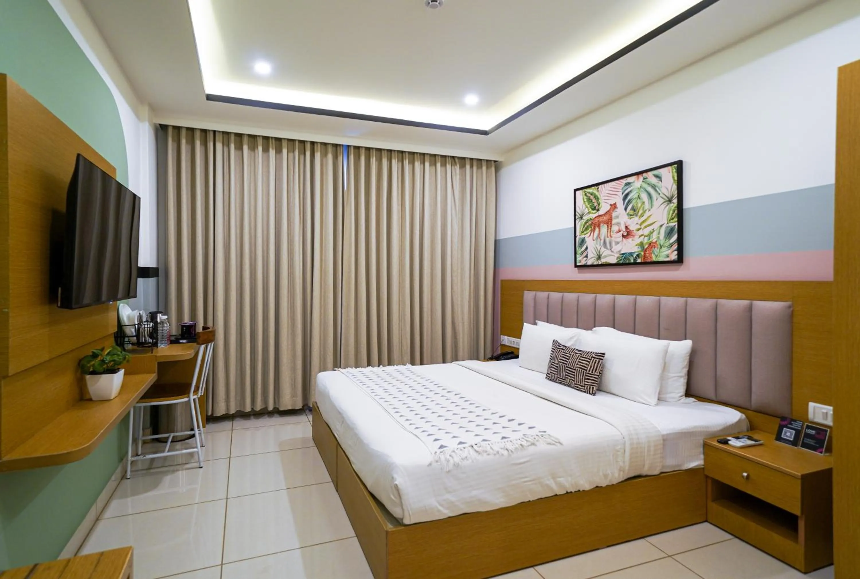 Bed in Olive Hotel Hebbal by Embassy Group