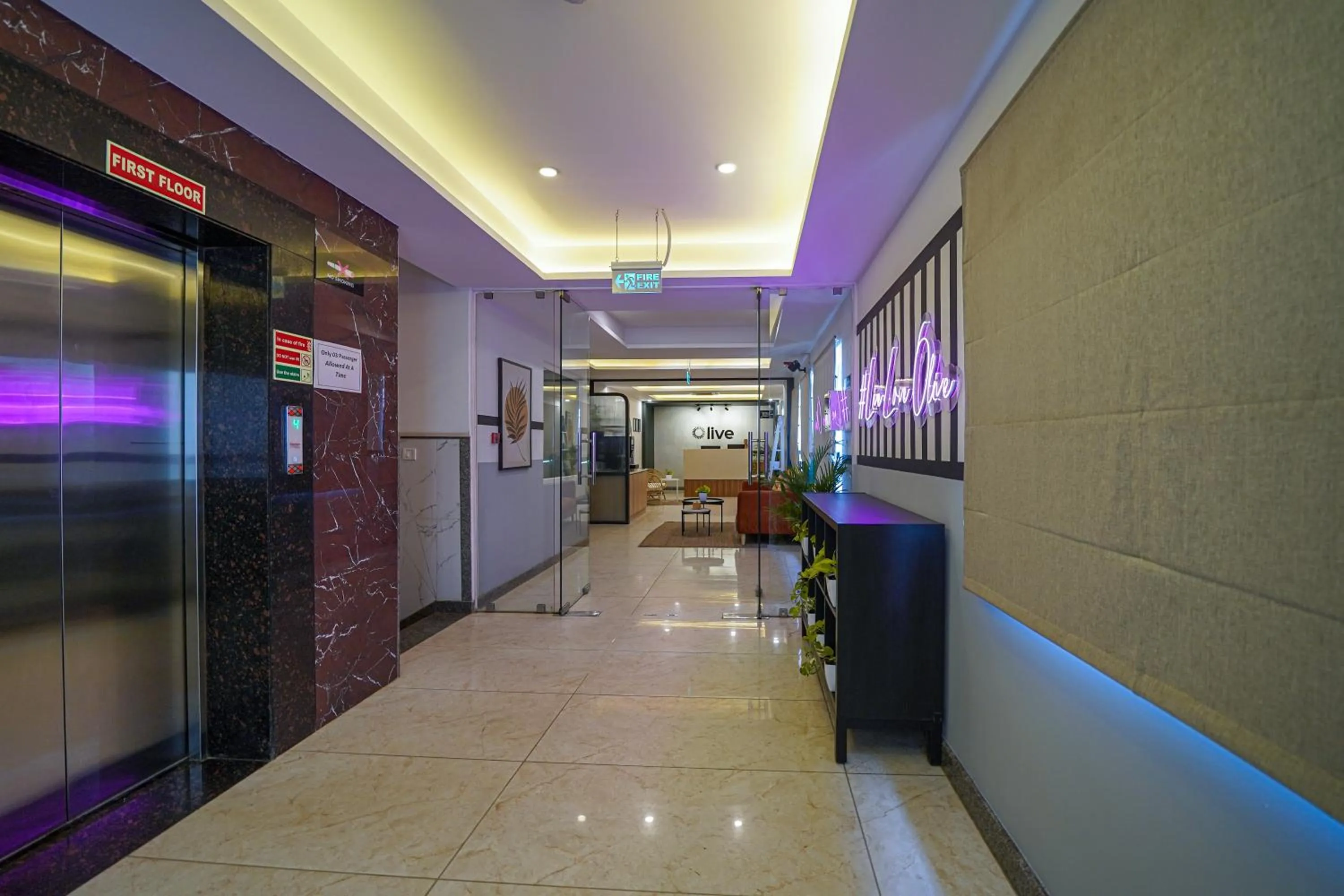 Lobby or reception in Olive Hotel Hebbal by Embassy Group