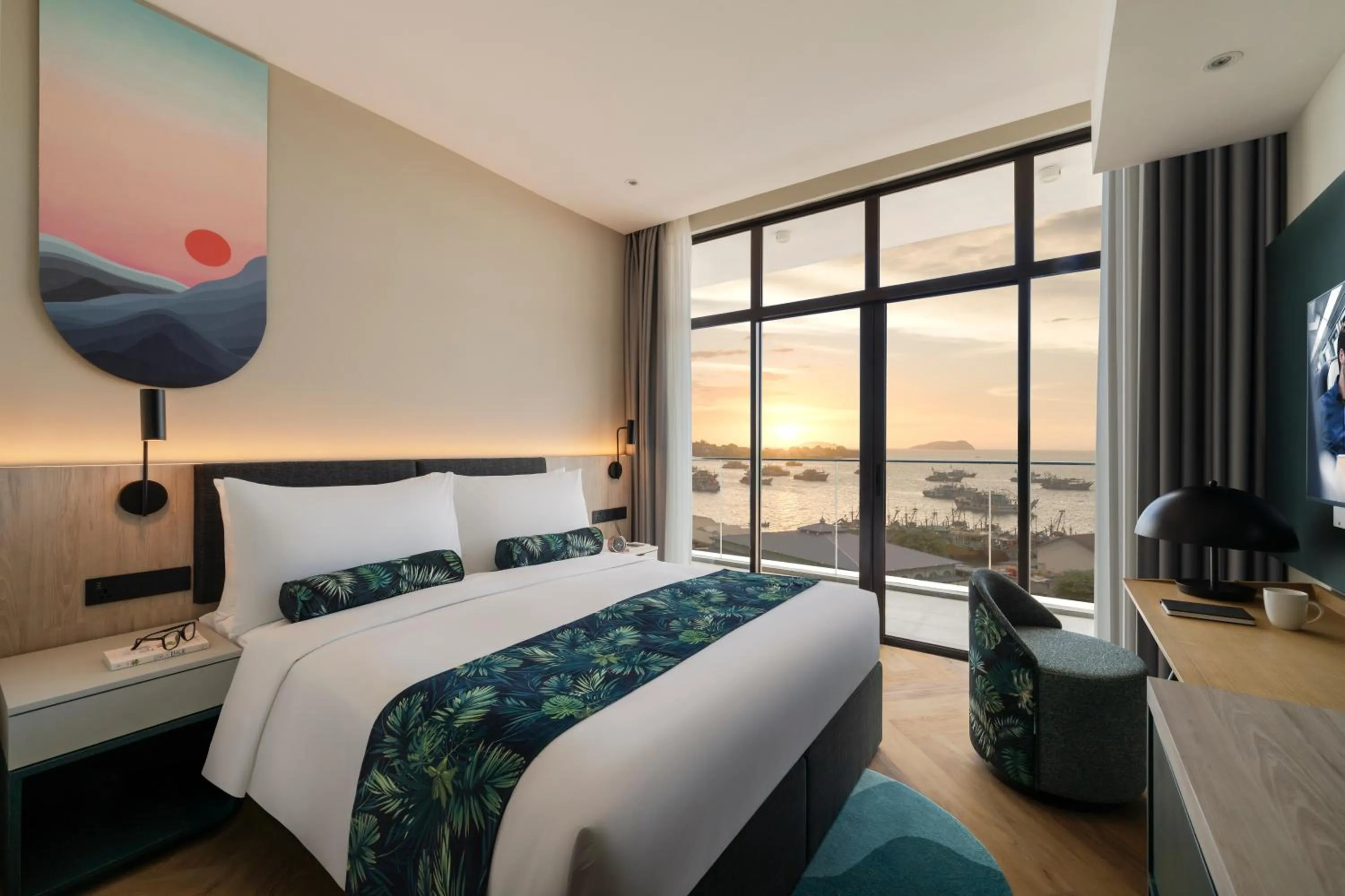 Bed in Citadines Waterfront Kota Kinabalu