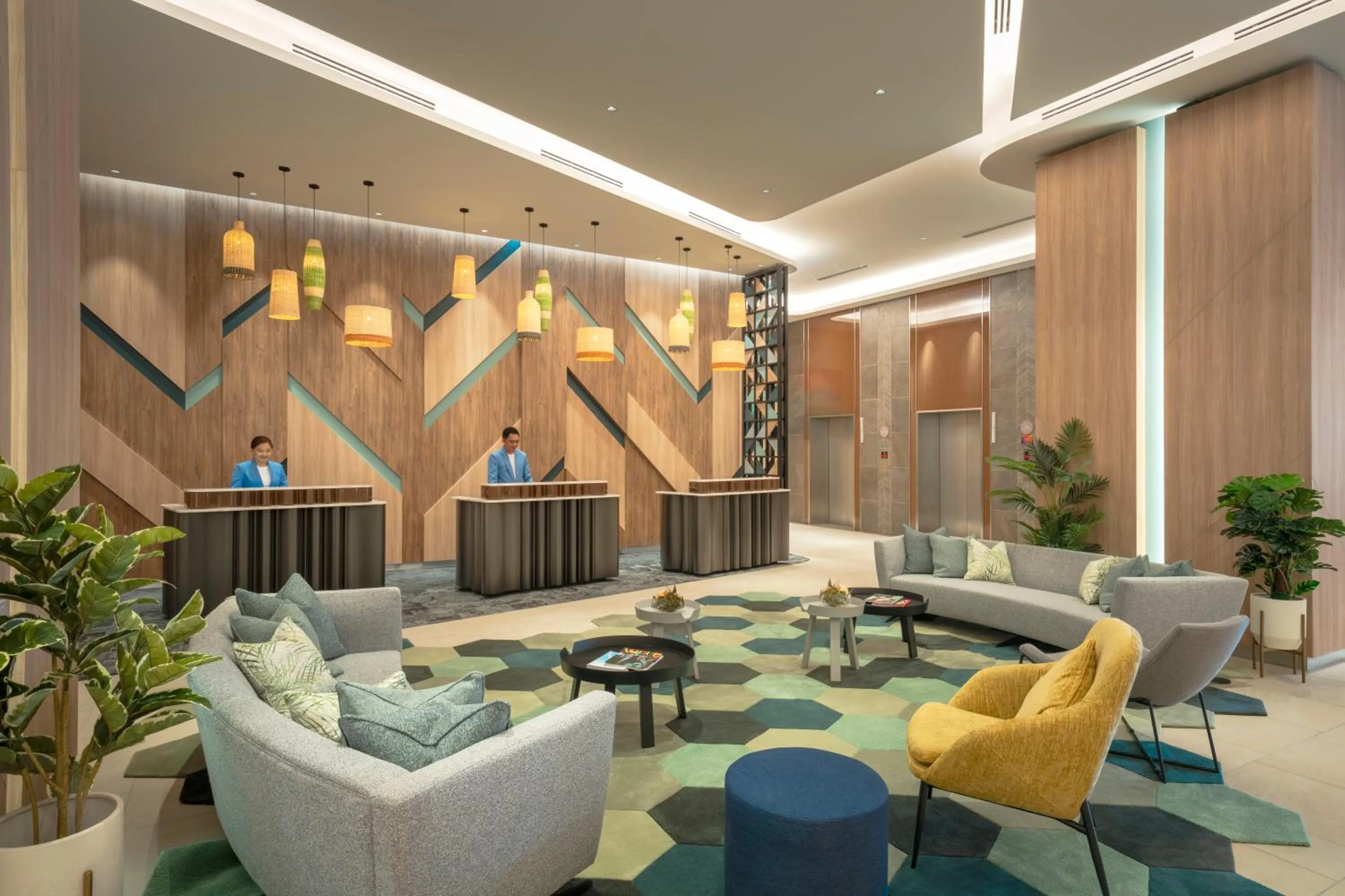 Lobby or reception in Citadines Waterfront Kota Kinabalu