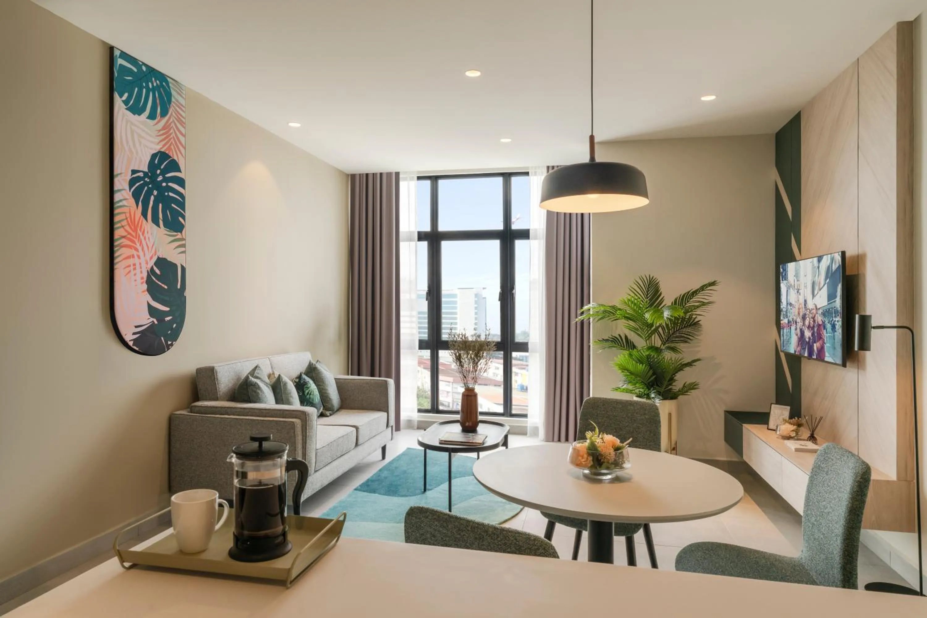 TV and multimedia in Citadines Waterfront Kota Kinabalu