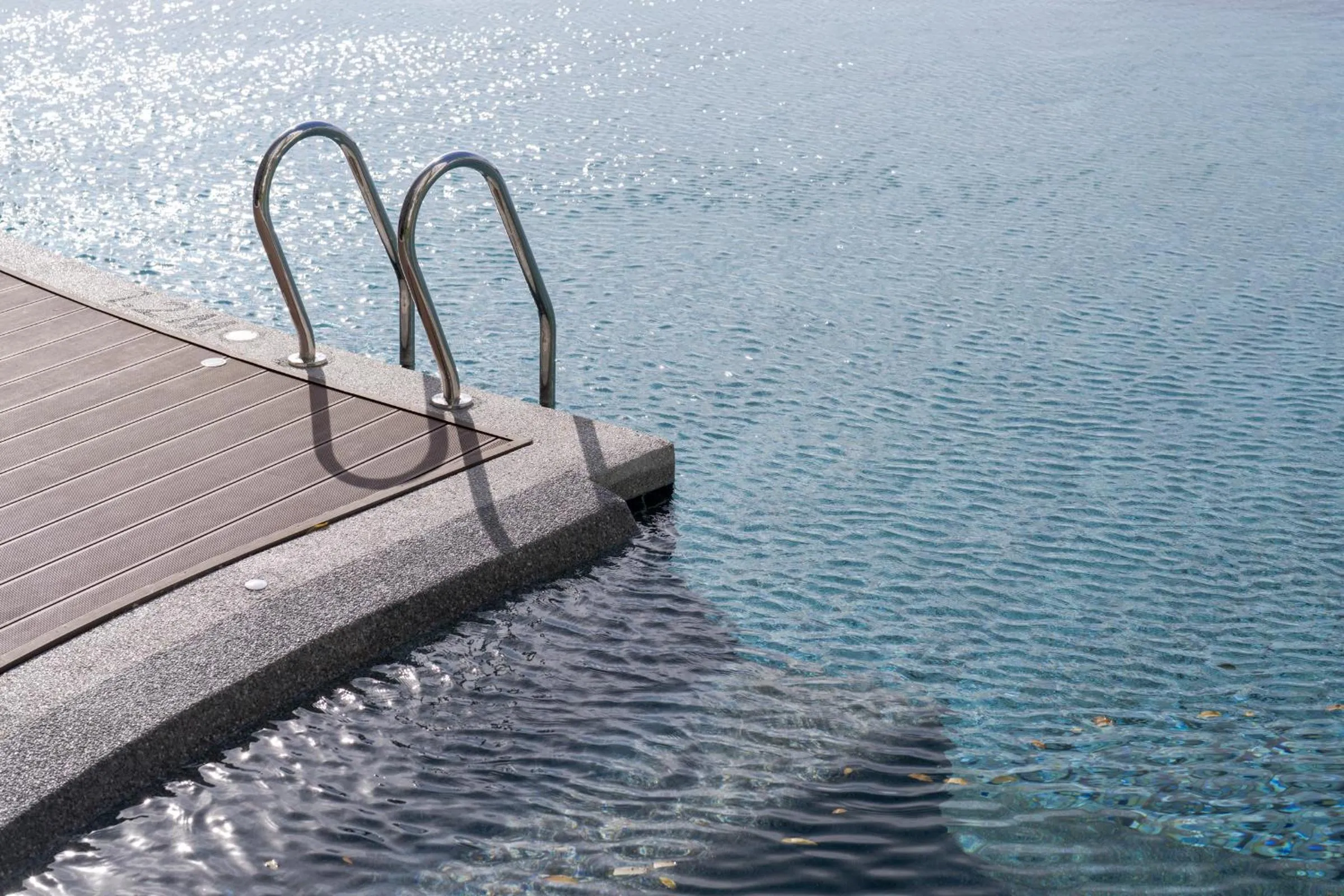 Swimming pool in Citadines Waterfront Kota Kinabalu