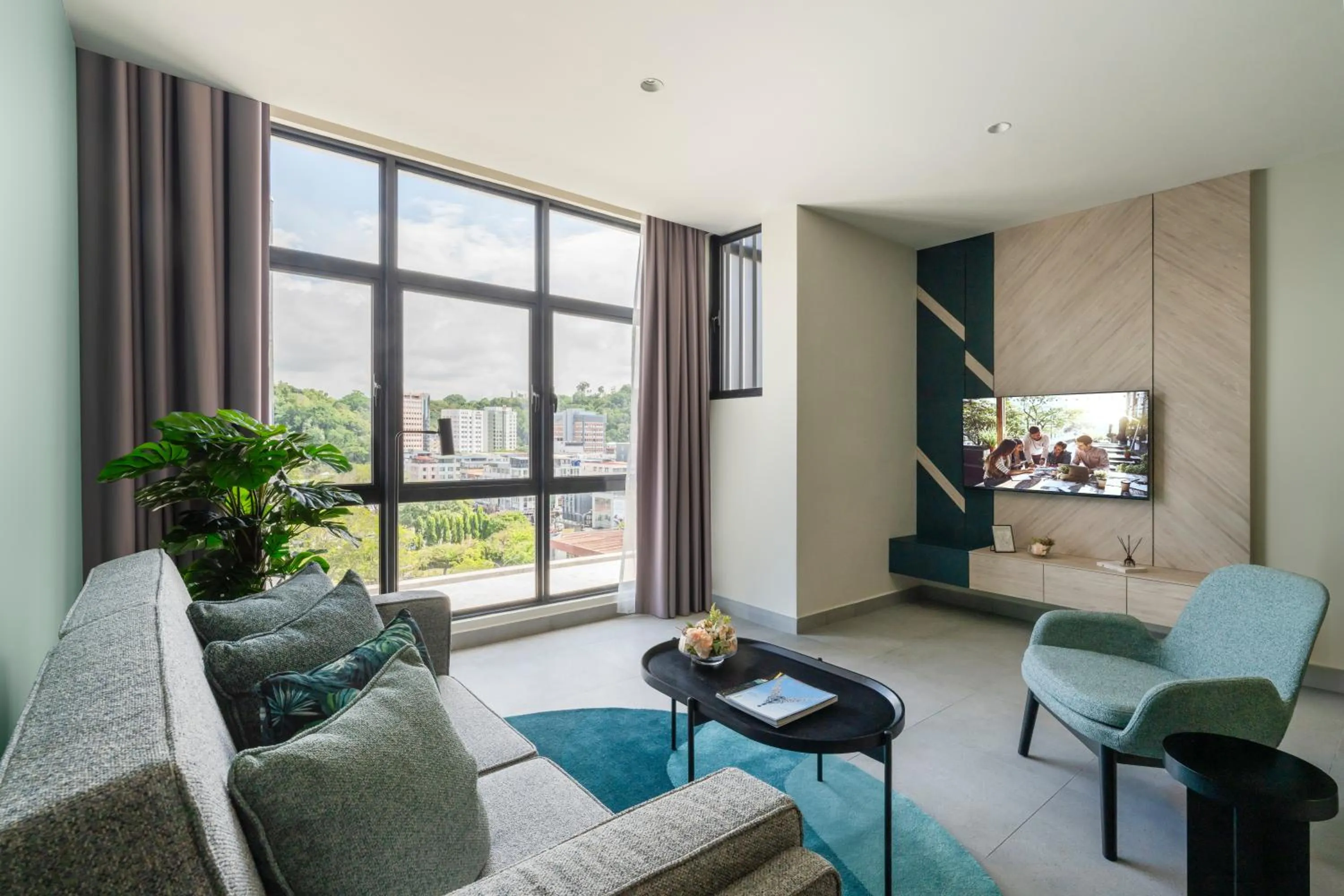 TV and multimedia in Citadines Waterfront Kota Kinabalu