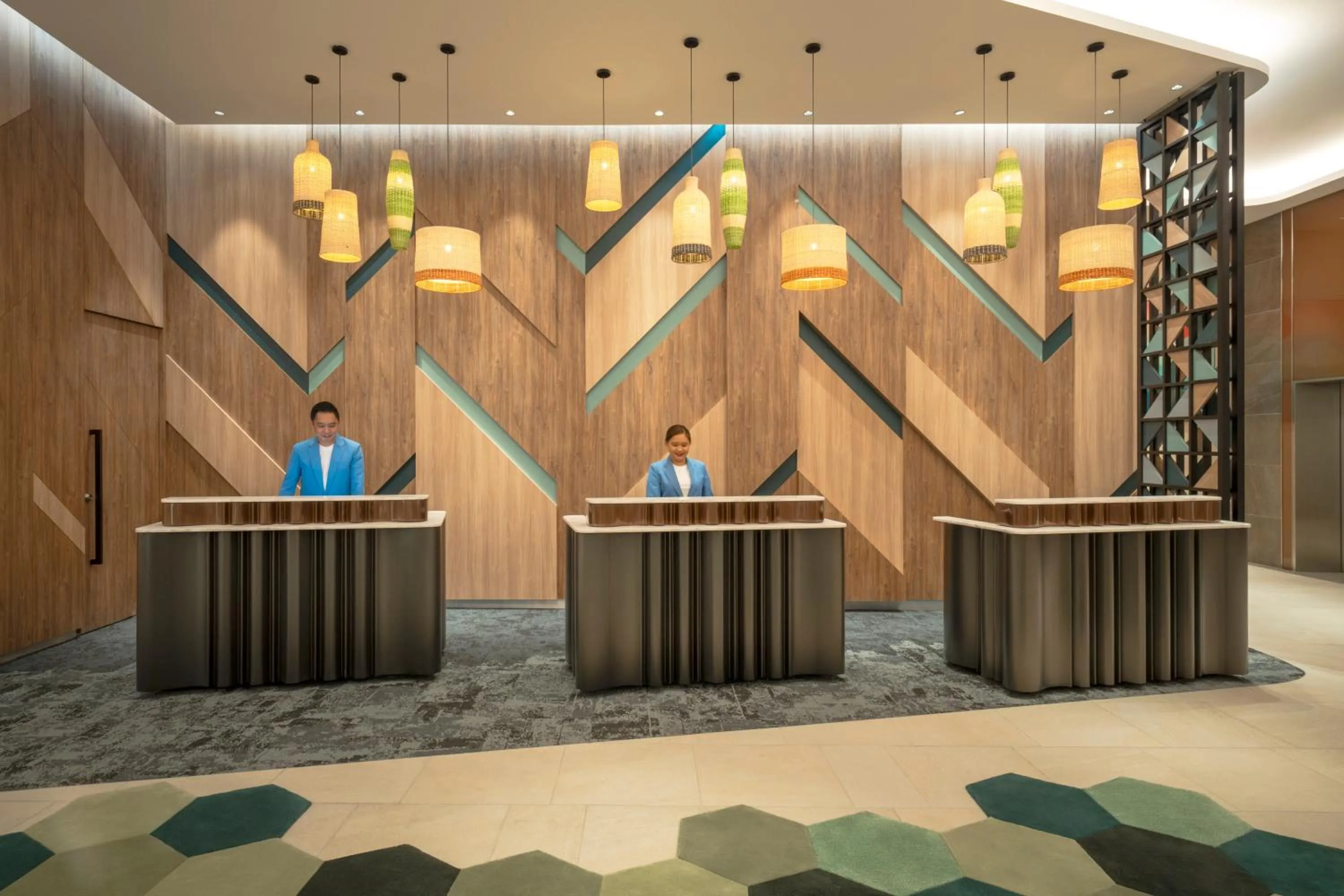 Lobby or reception in Citadines Waterfront Kota Kinabalu