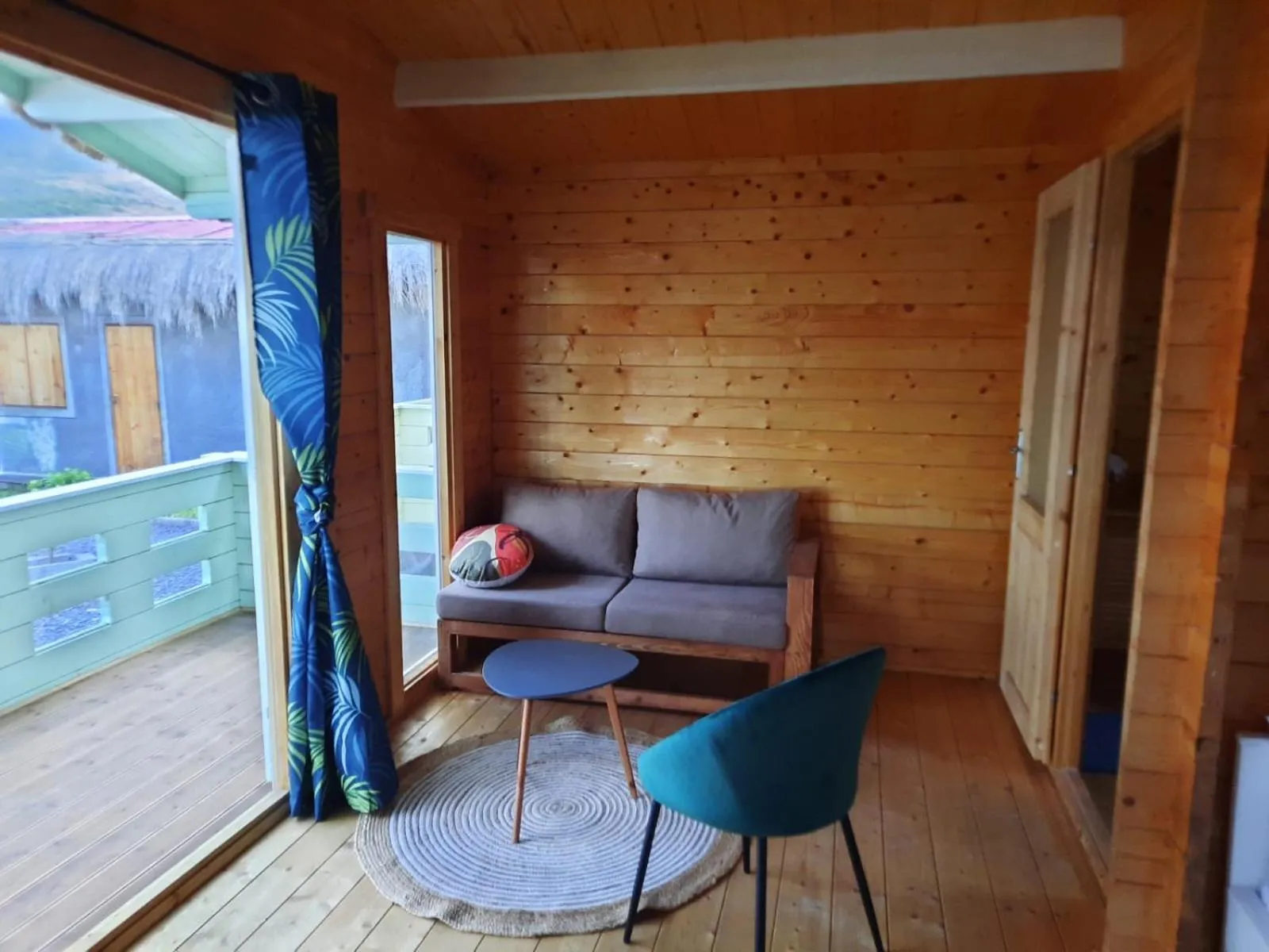 Seating area in Chalets Chomoni