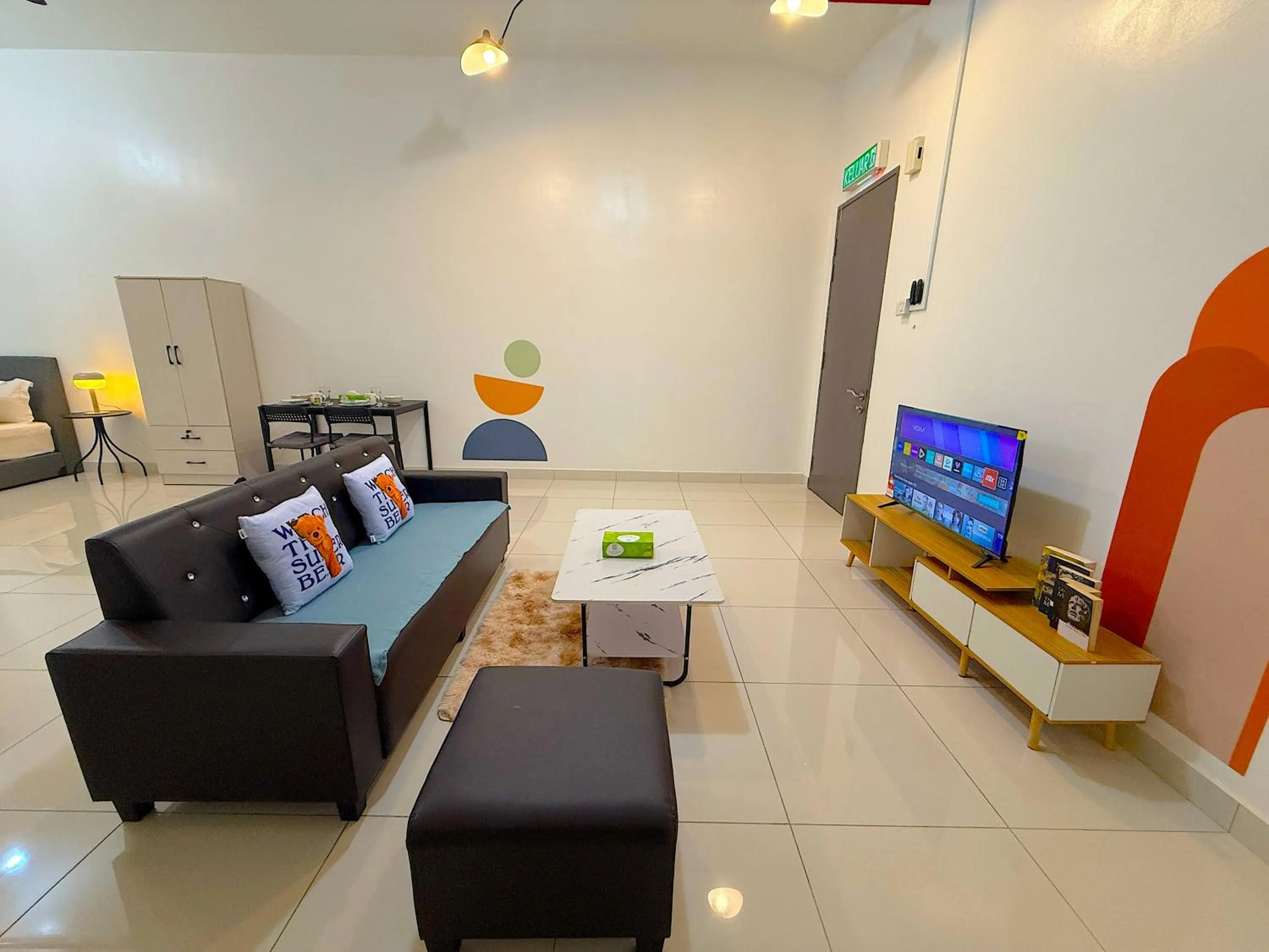 TV and multimedia in 3 Towers Jalan Ampang By Serenity Vacation Homes