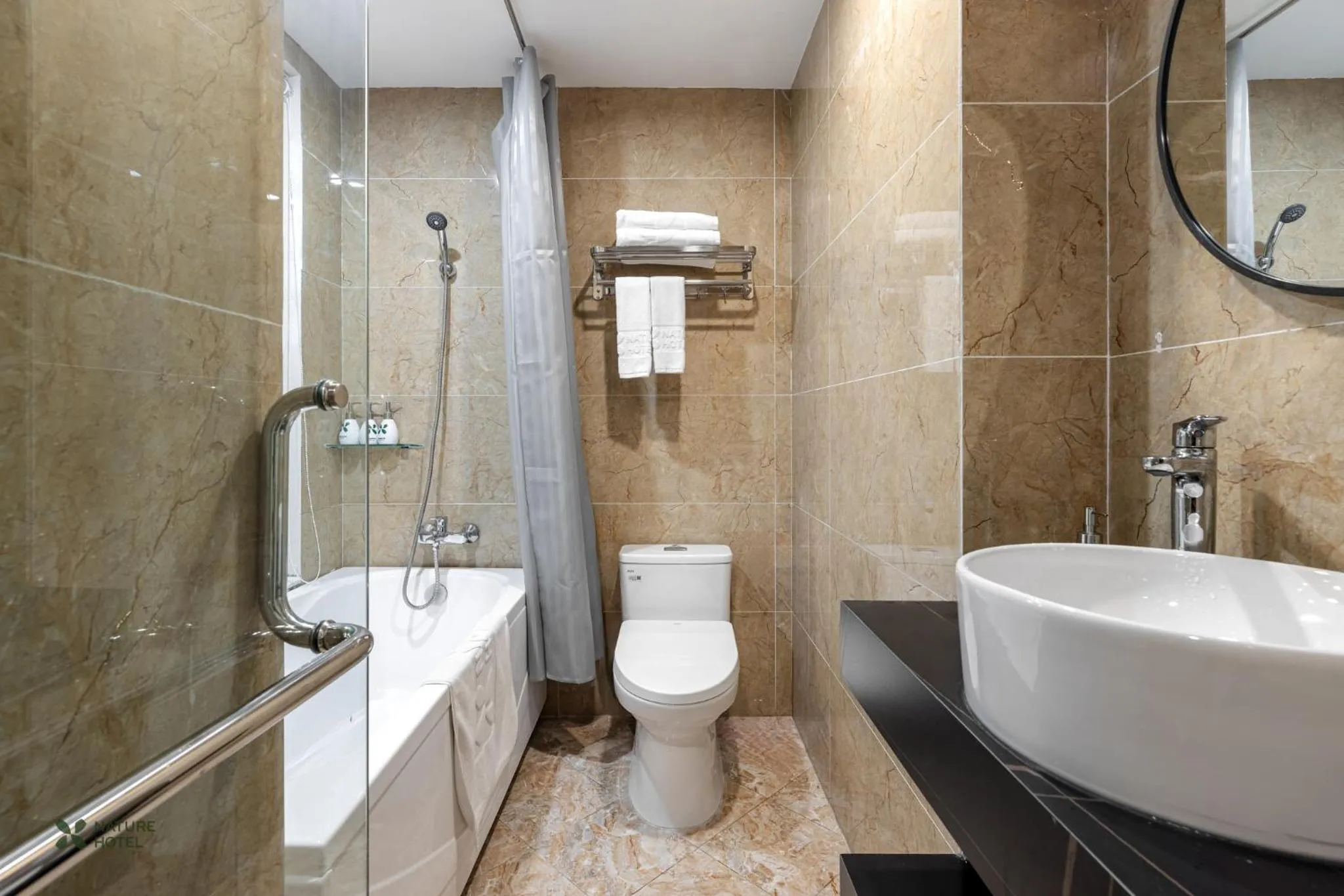 Shower in Nature Hotel