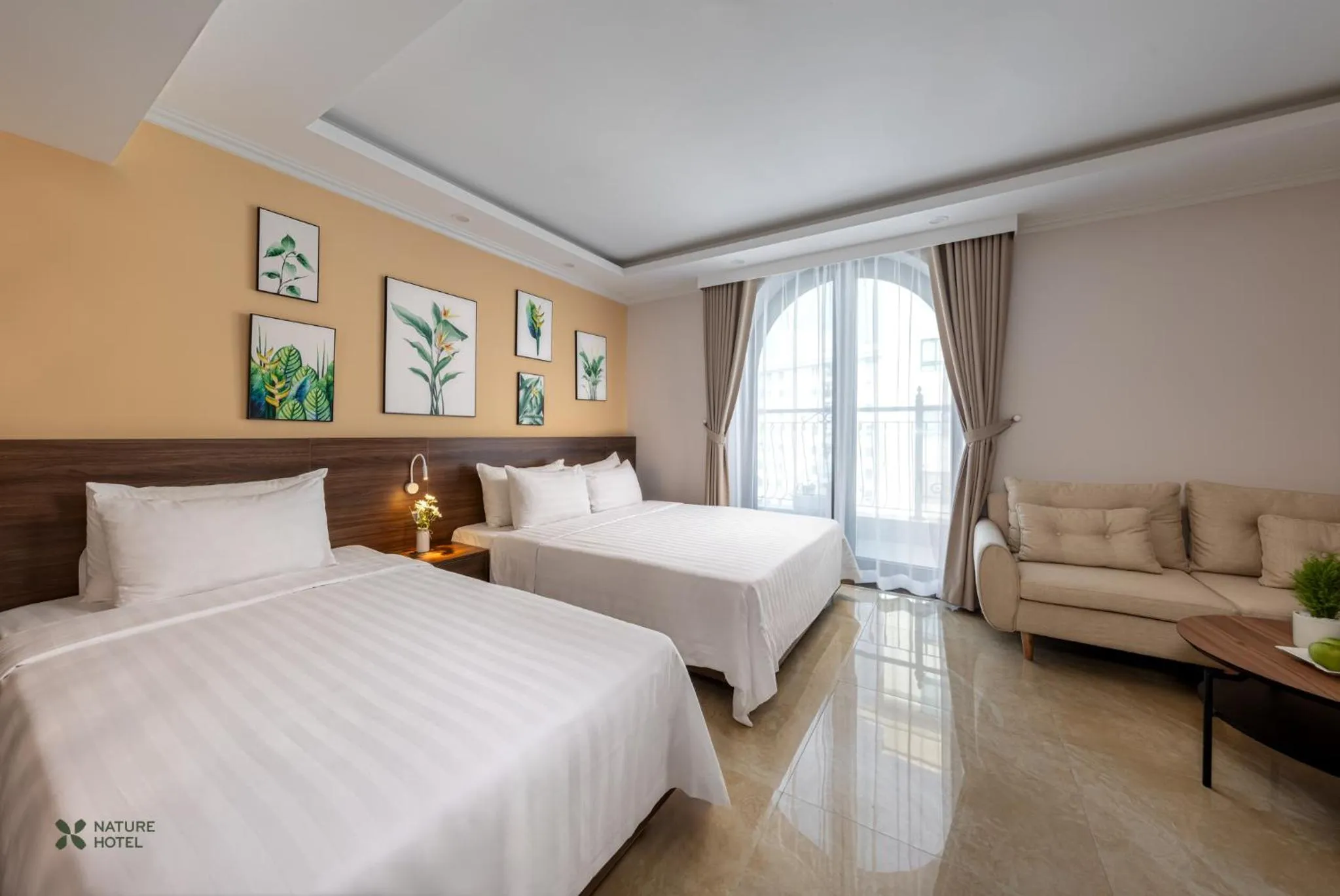 City view, Bed in Nature Hotel