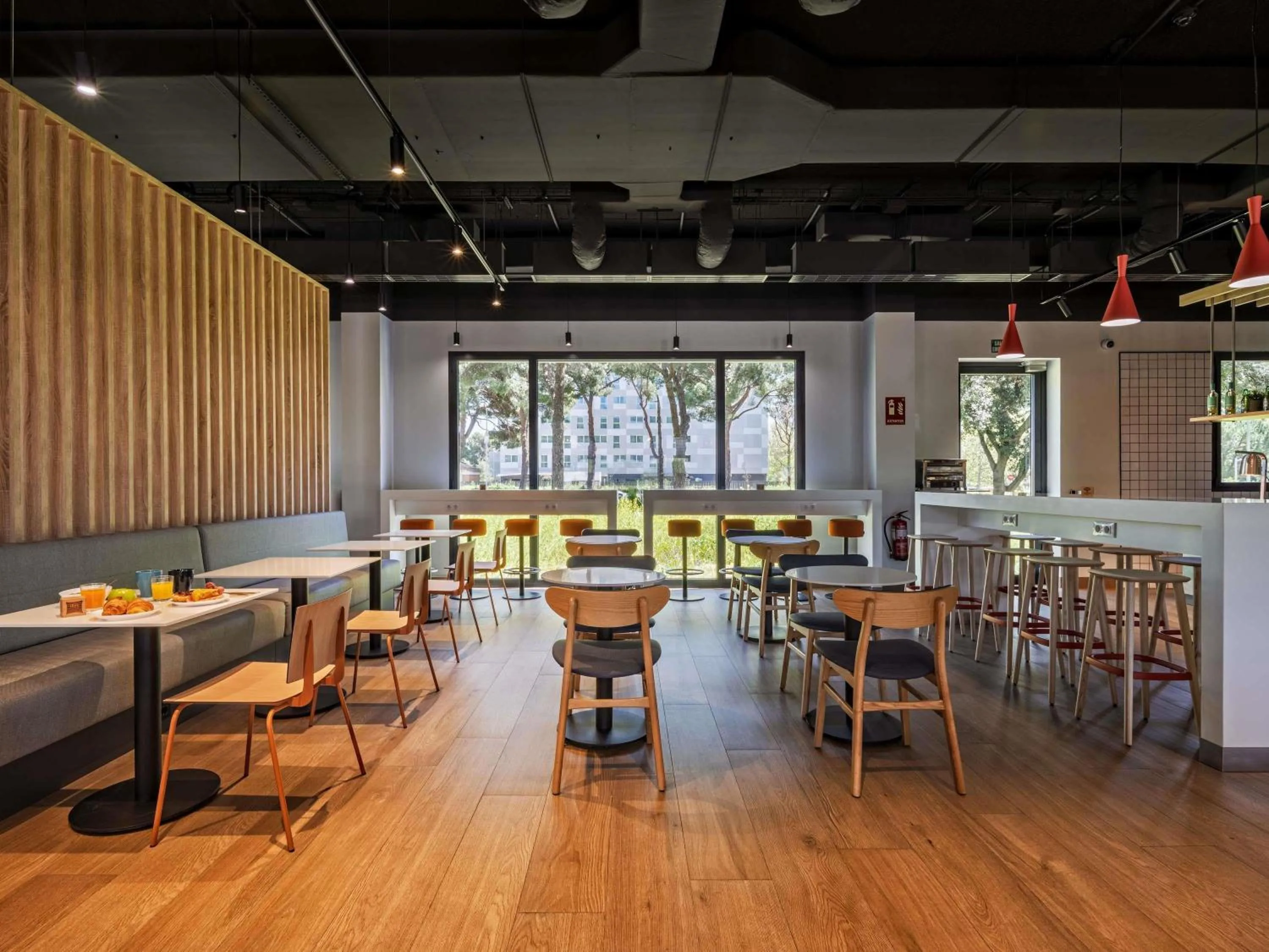 Breakfast in ibis budget Madrid Aeropuerto