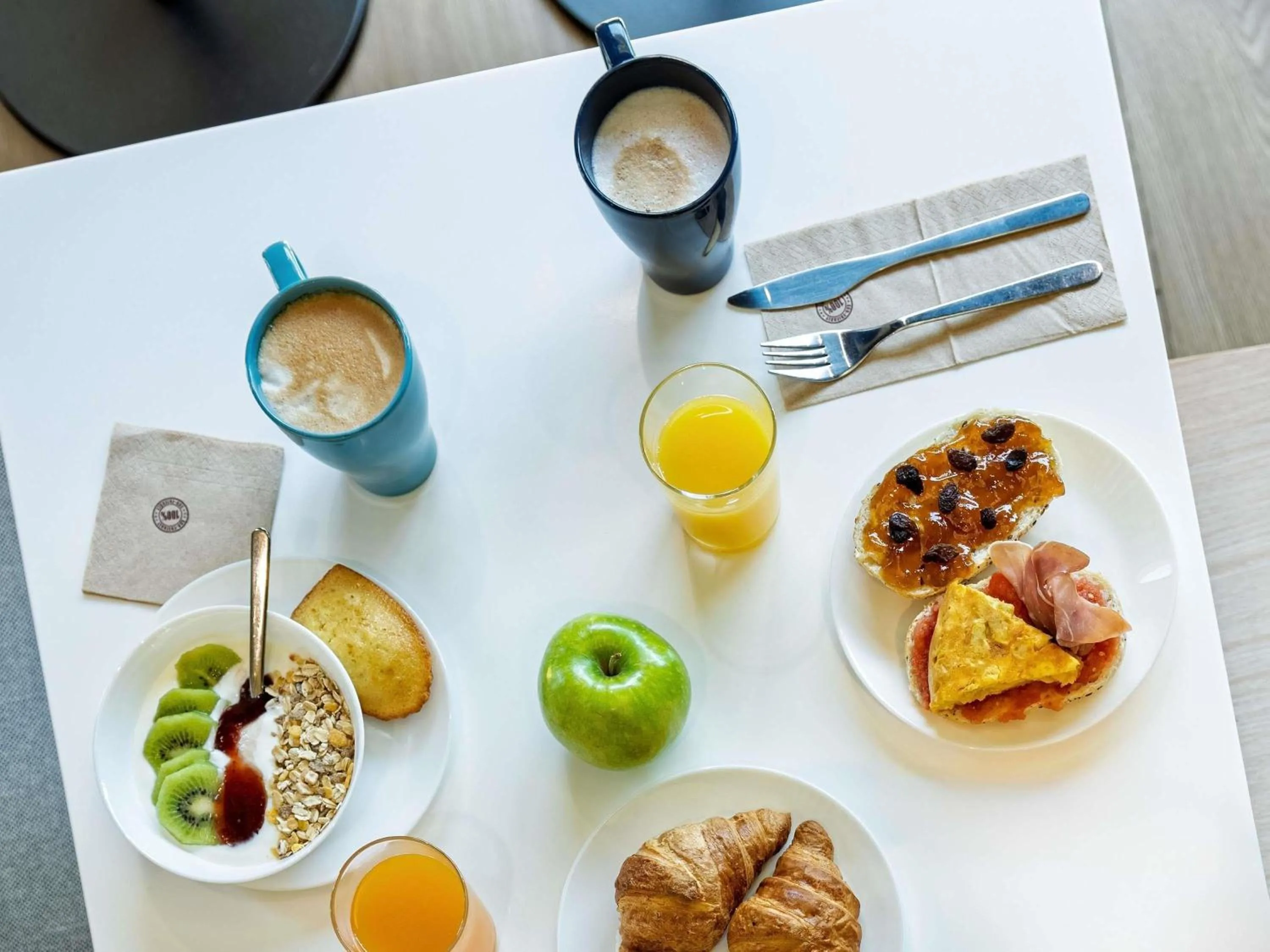 Breakfast in ibis budget Madrid Aeropuerto