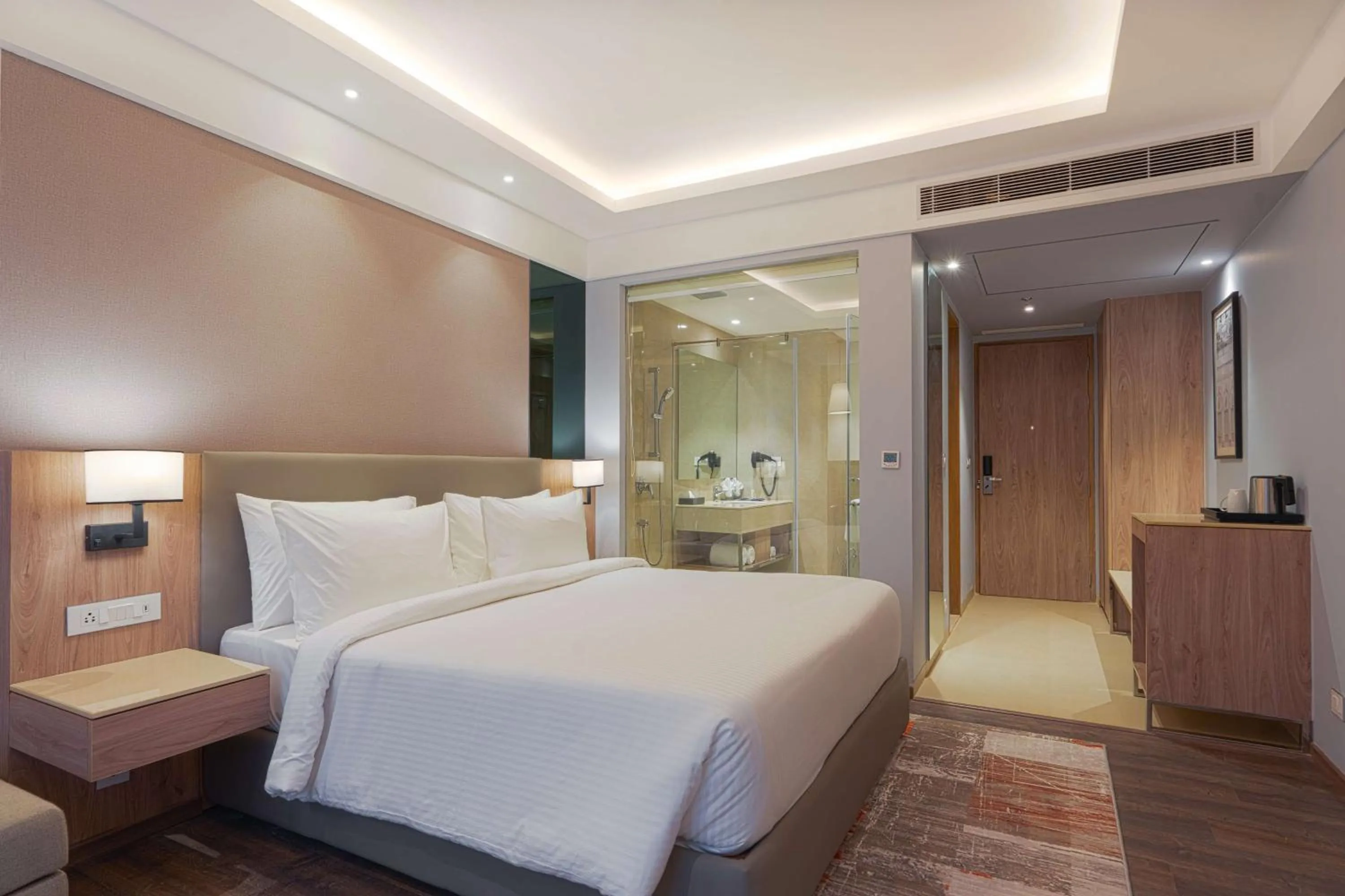 Bedroom, Bed in Park Inn by Radisson Ayodhya