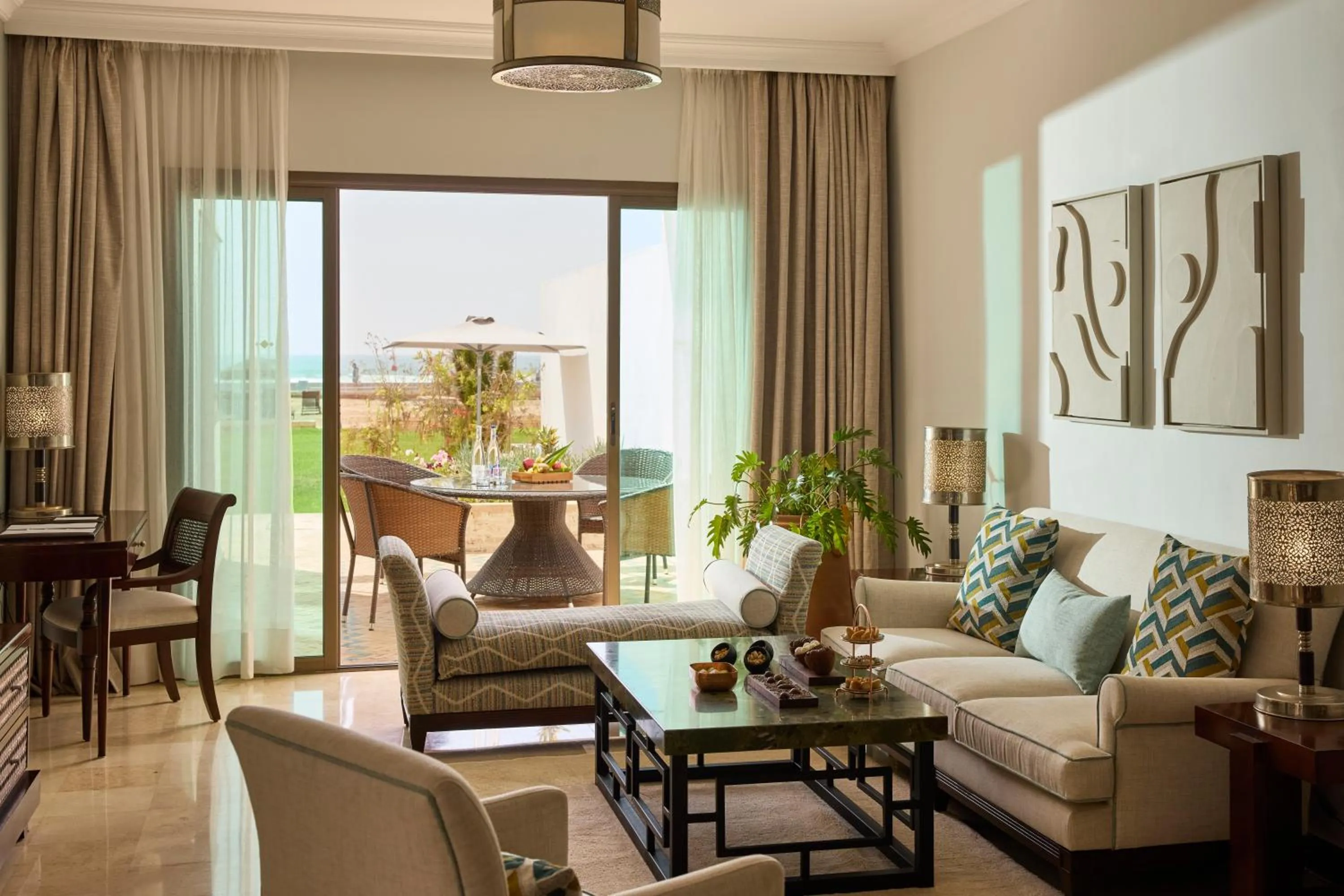 Living room in Sofitel Agadir Royal Bay Resort