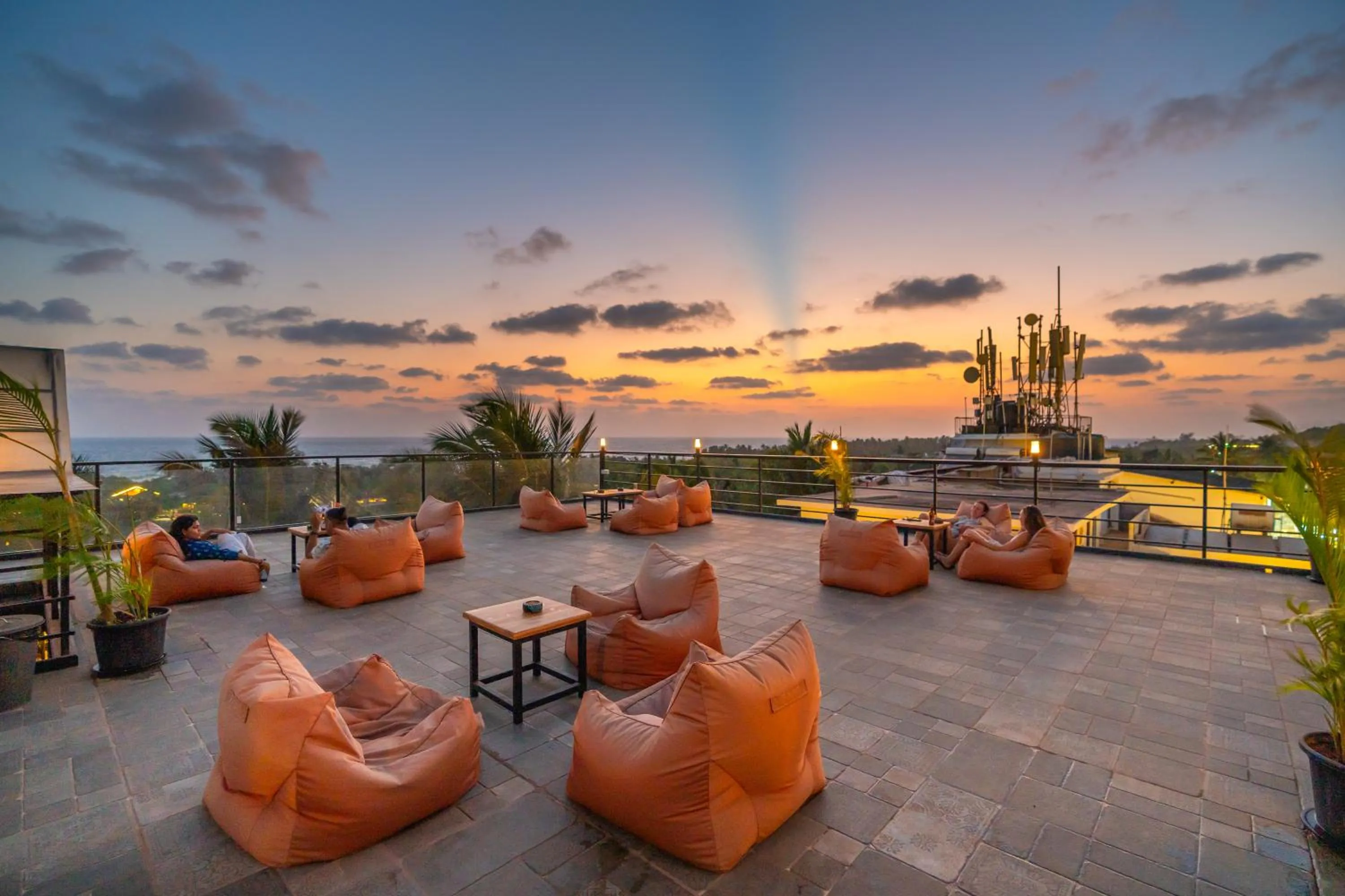 Seating area in Whoopers Boutique Hotel Morjim